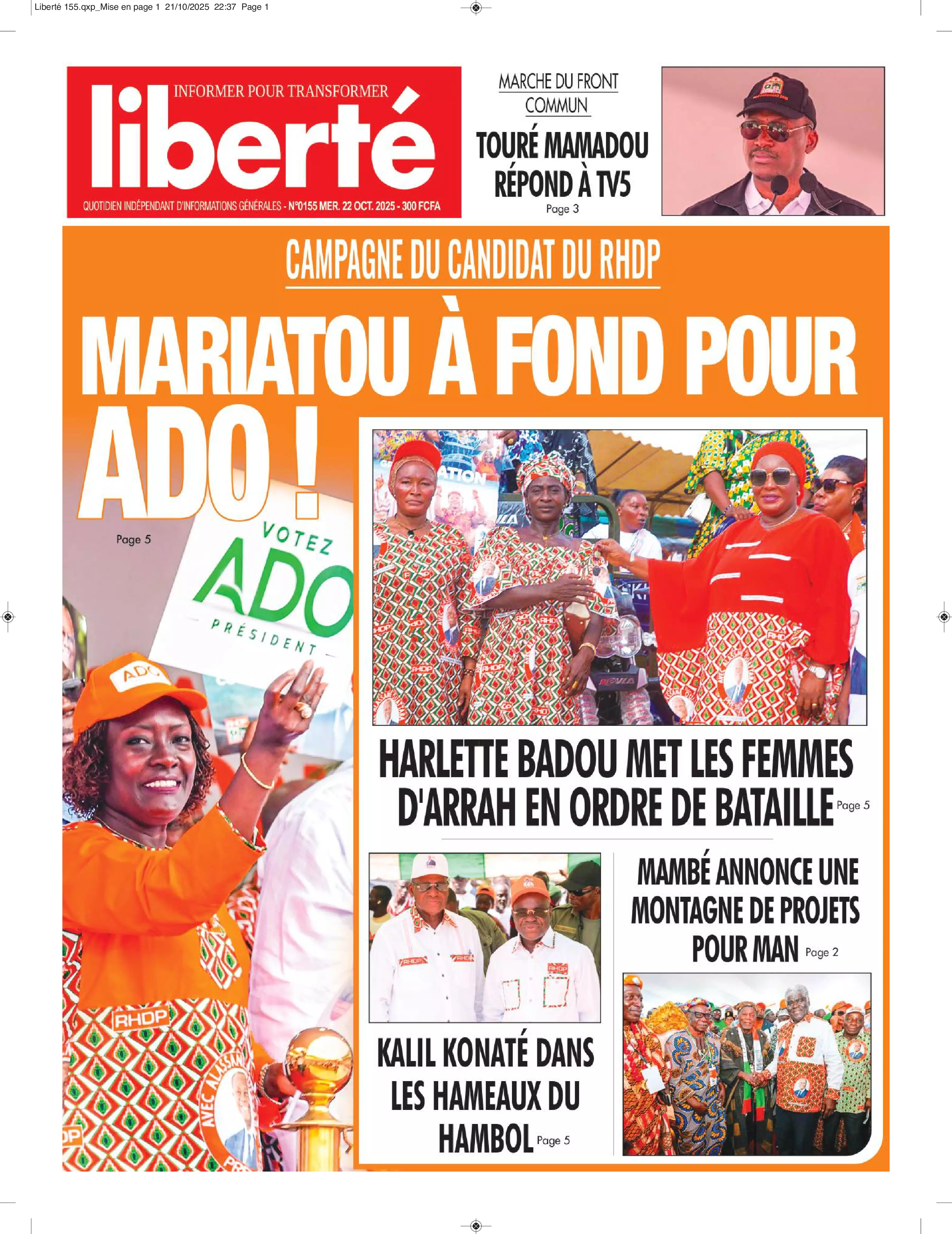 N° 155 - 2025-10-22