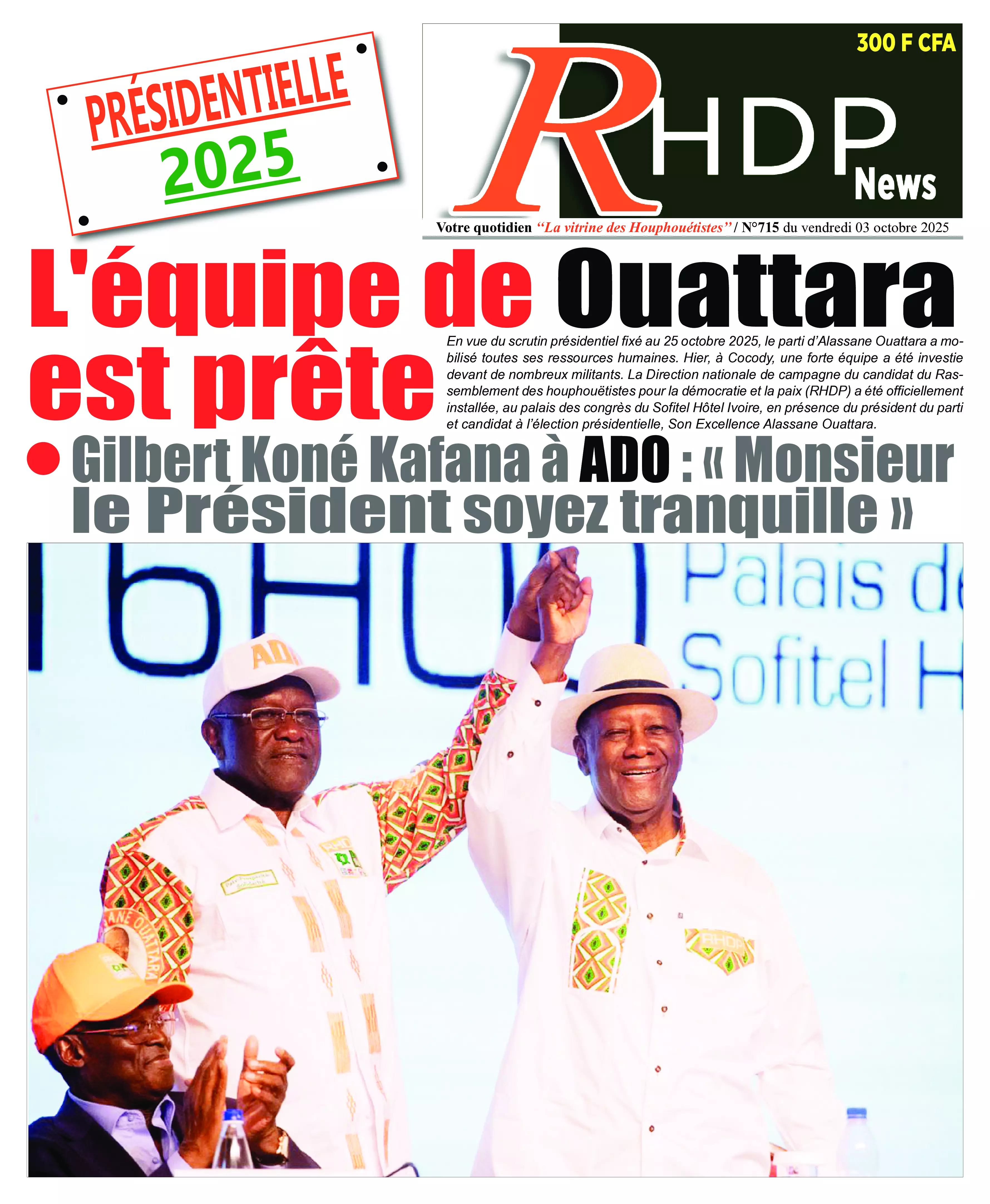 N° 715 - 2025-10-03