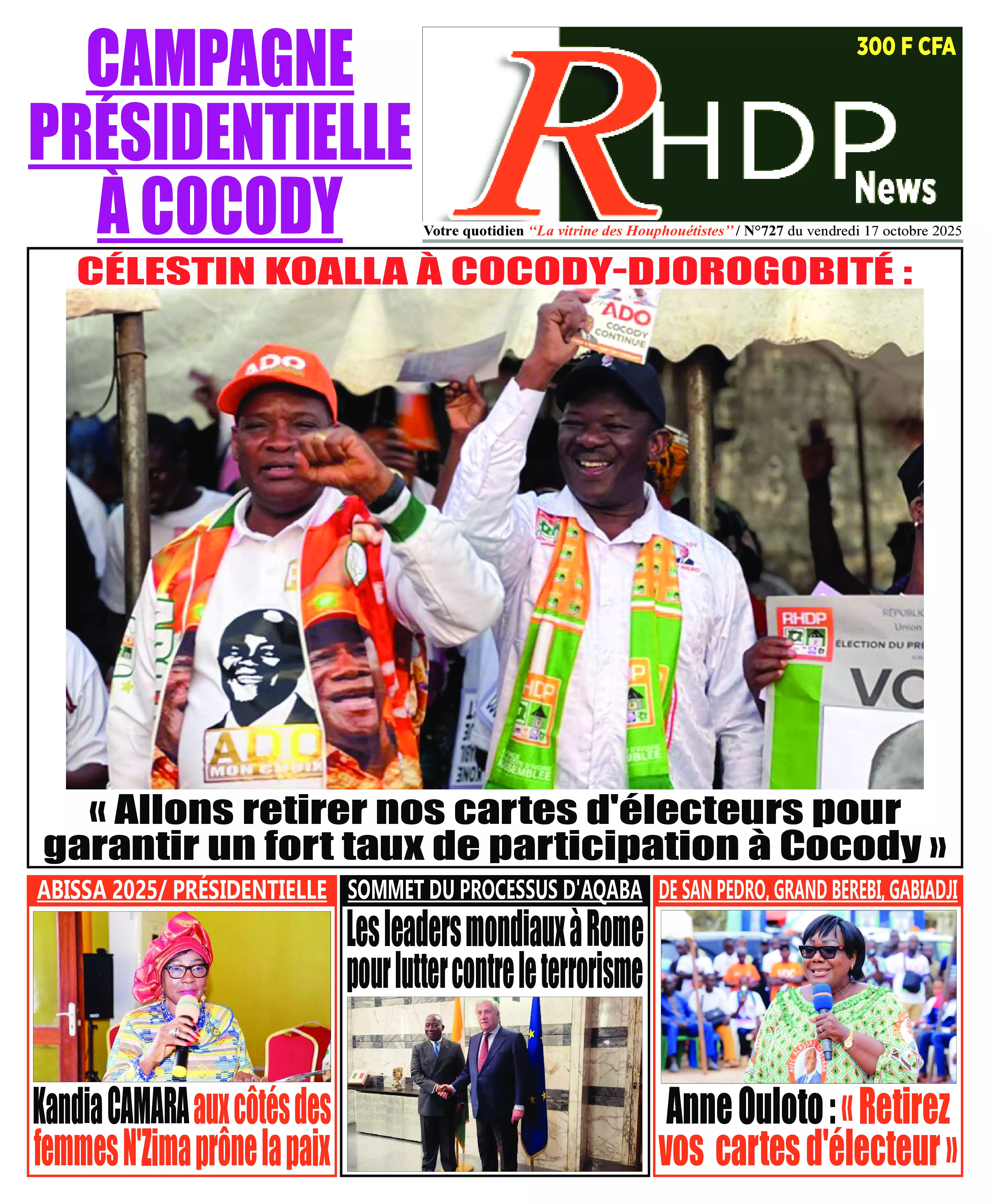 N° 727 - 2025-10-17