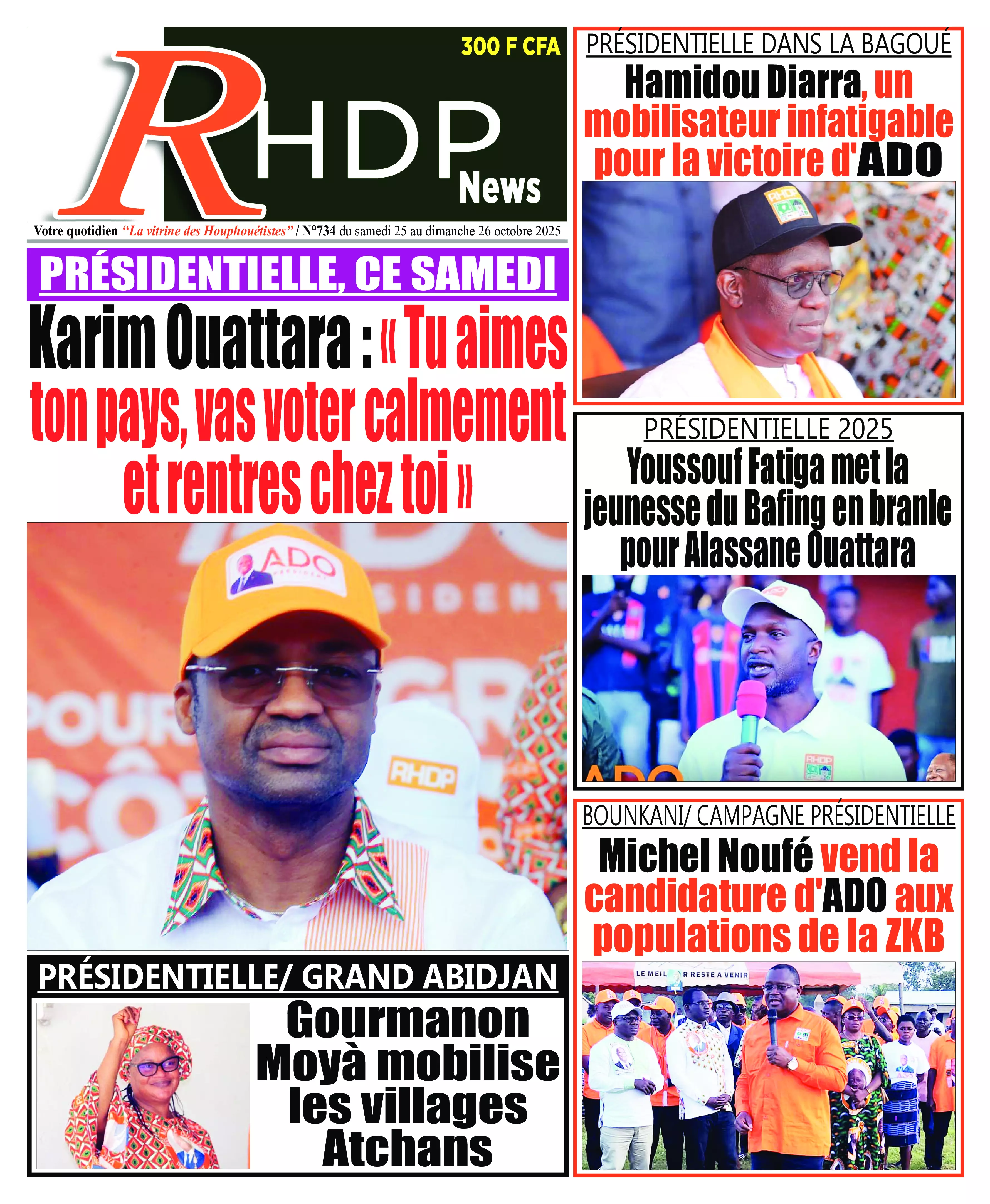 N° 734 - 2025-10-25