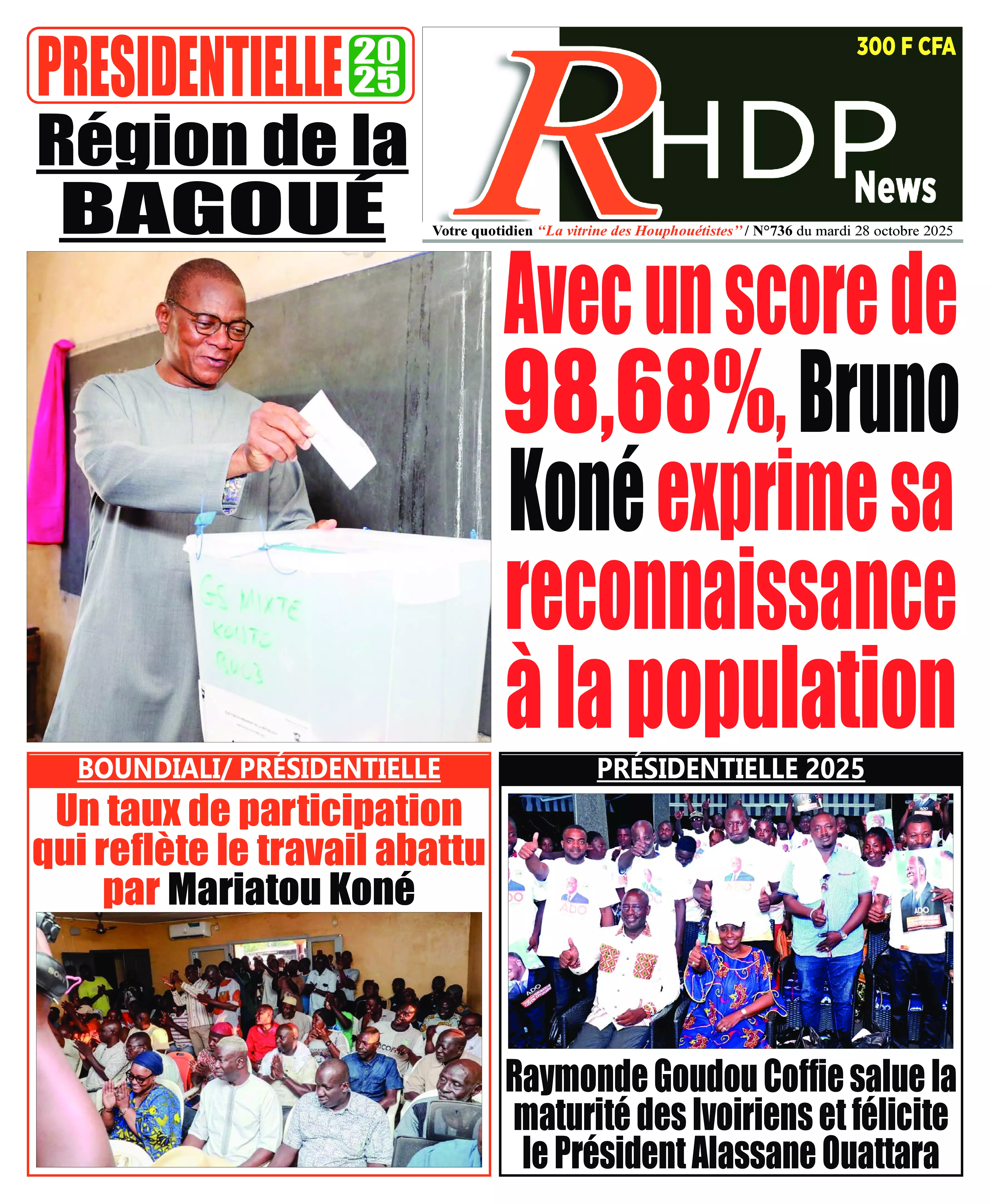 N° 736 - 2025-10-28