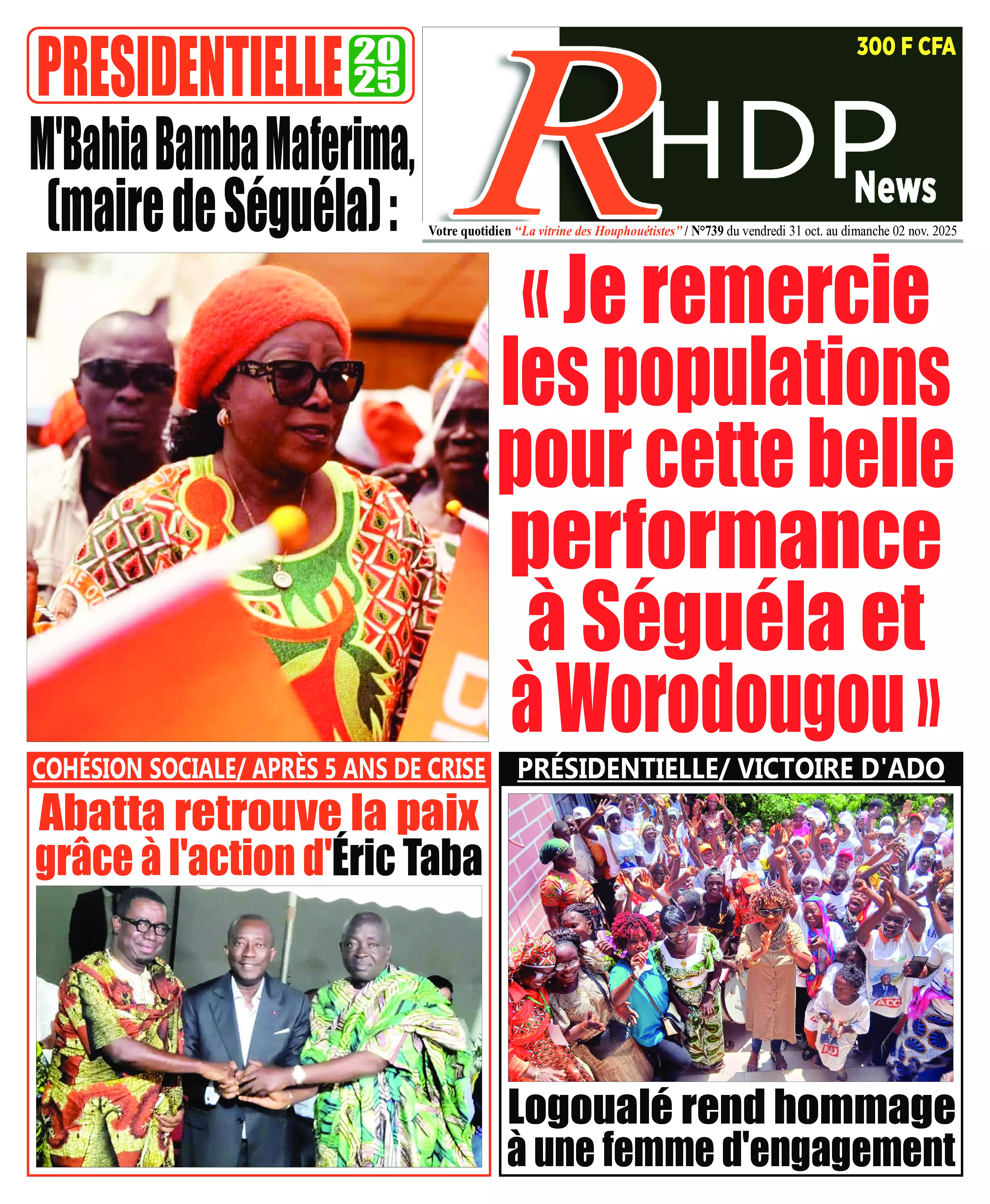 N° 739 - 2025-10-31