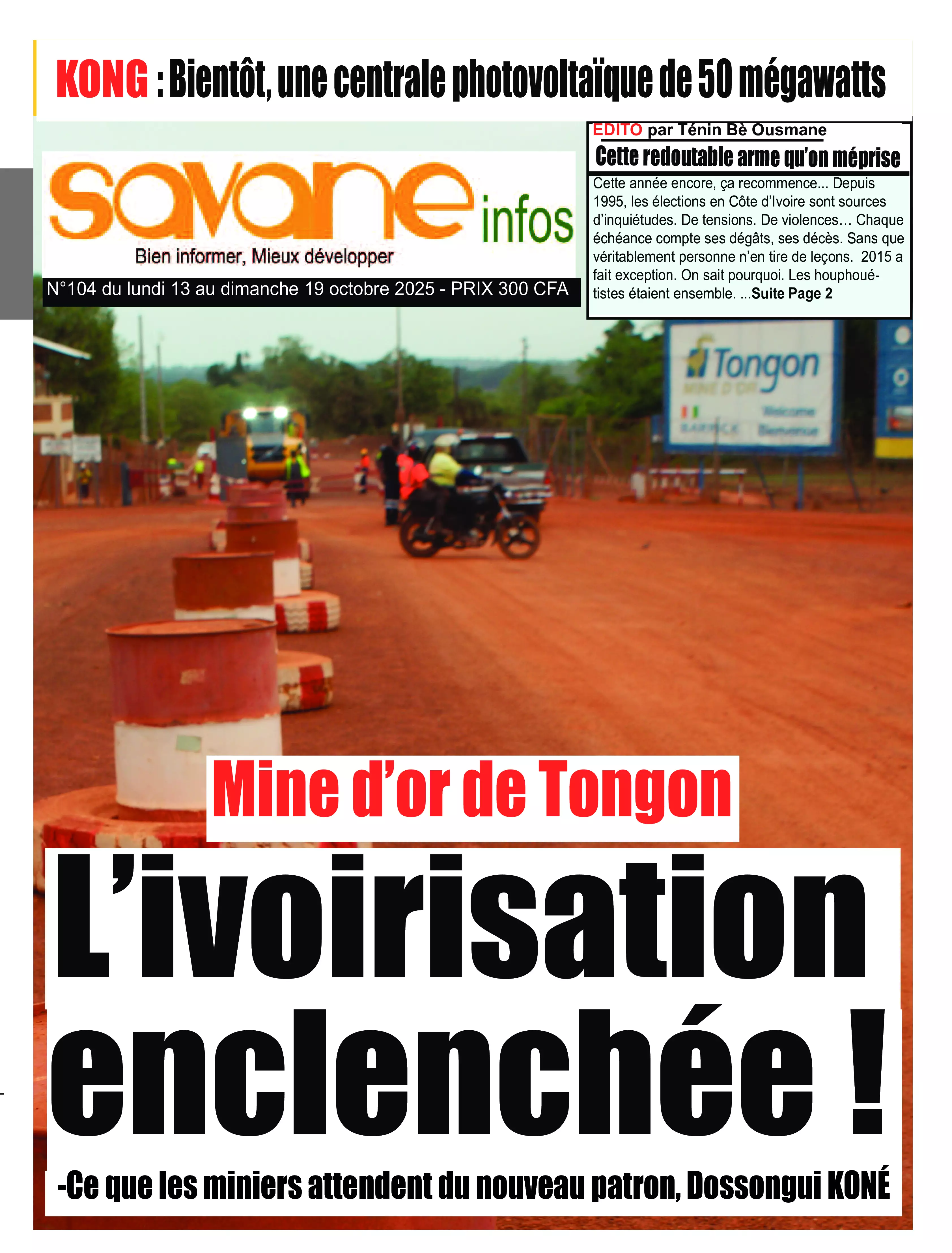 SAVANE INFO N° 104