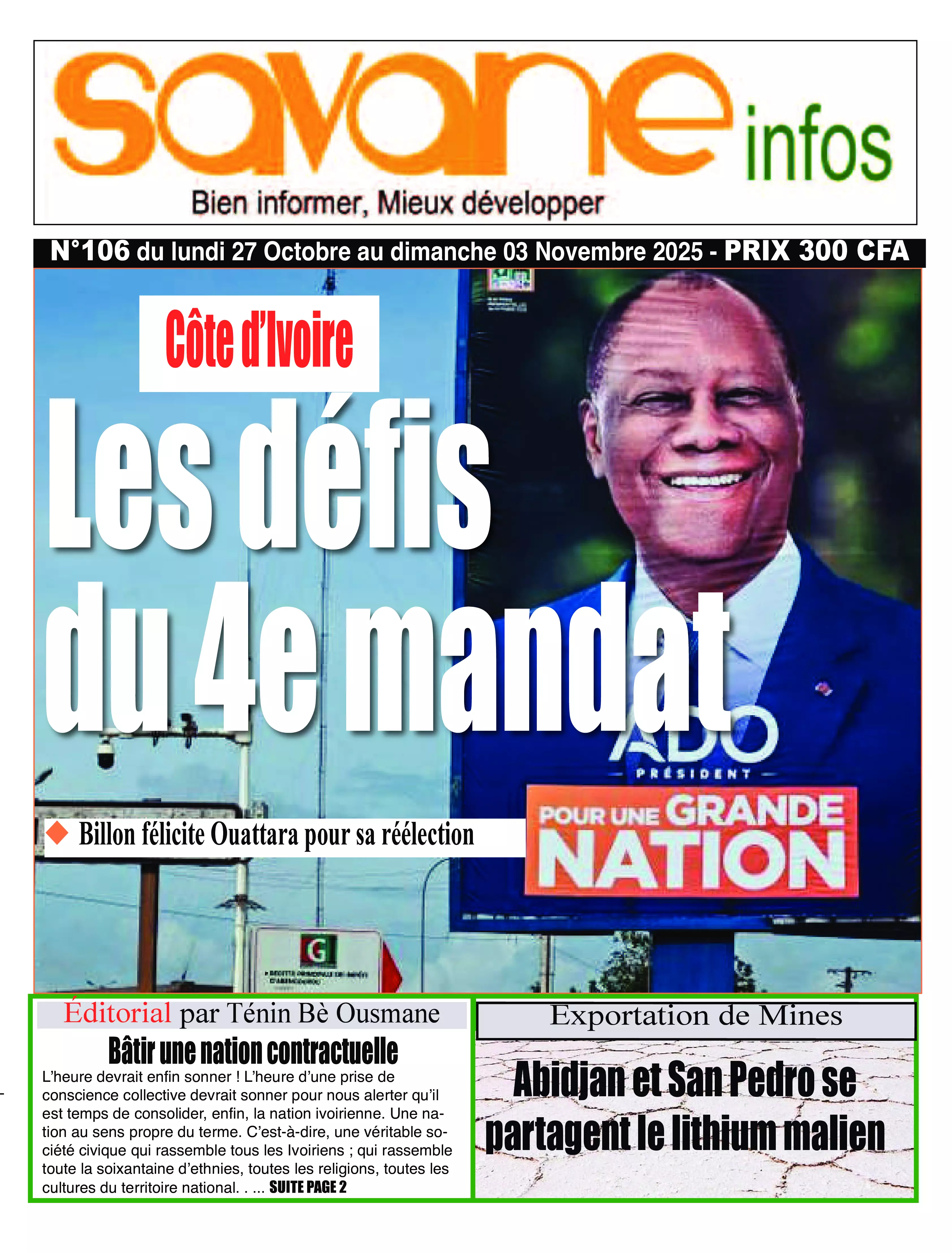 N° 106 - 2025-10-27