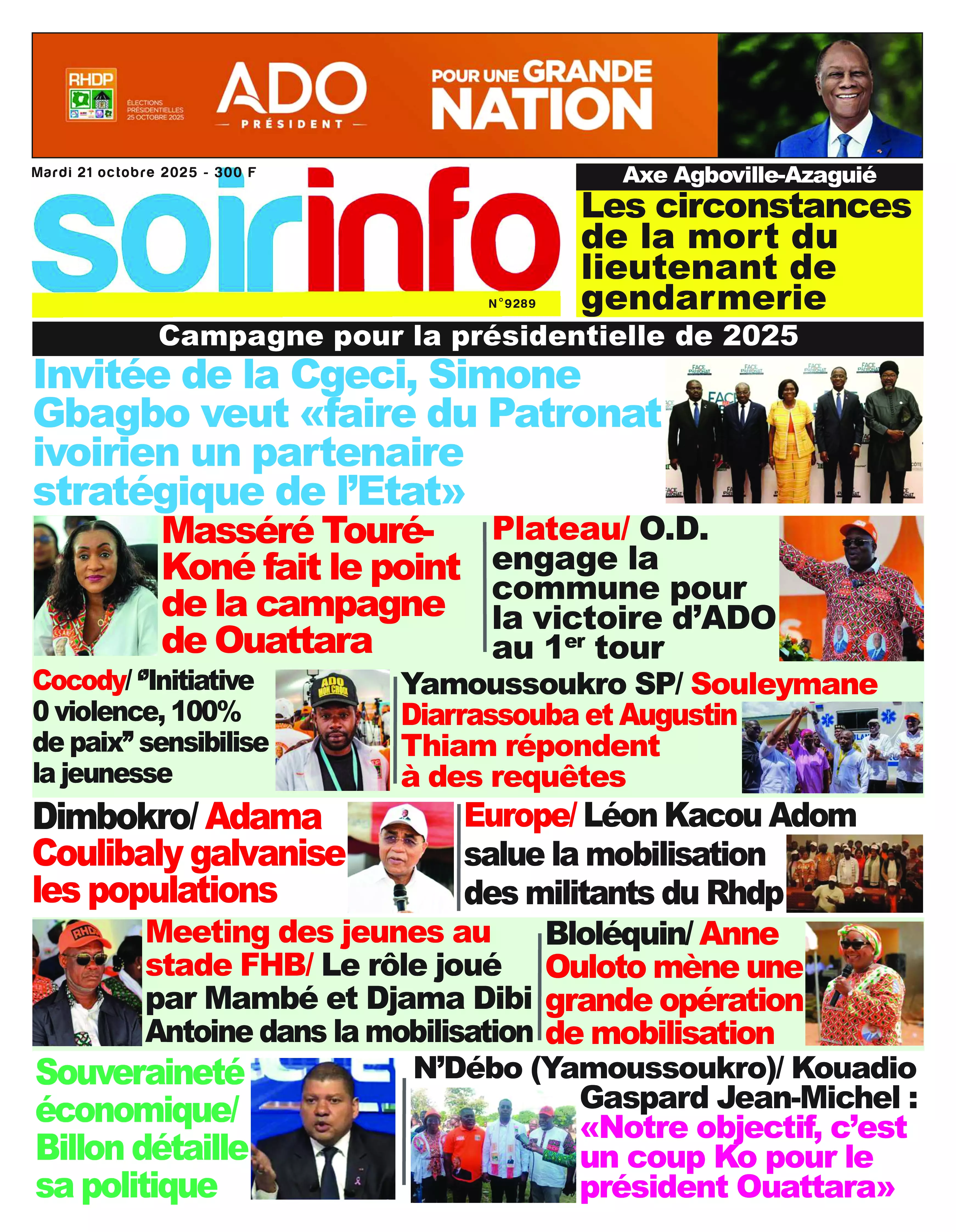 N° 9289 - 2025-10-21