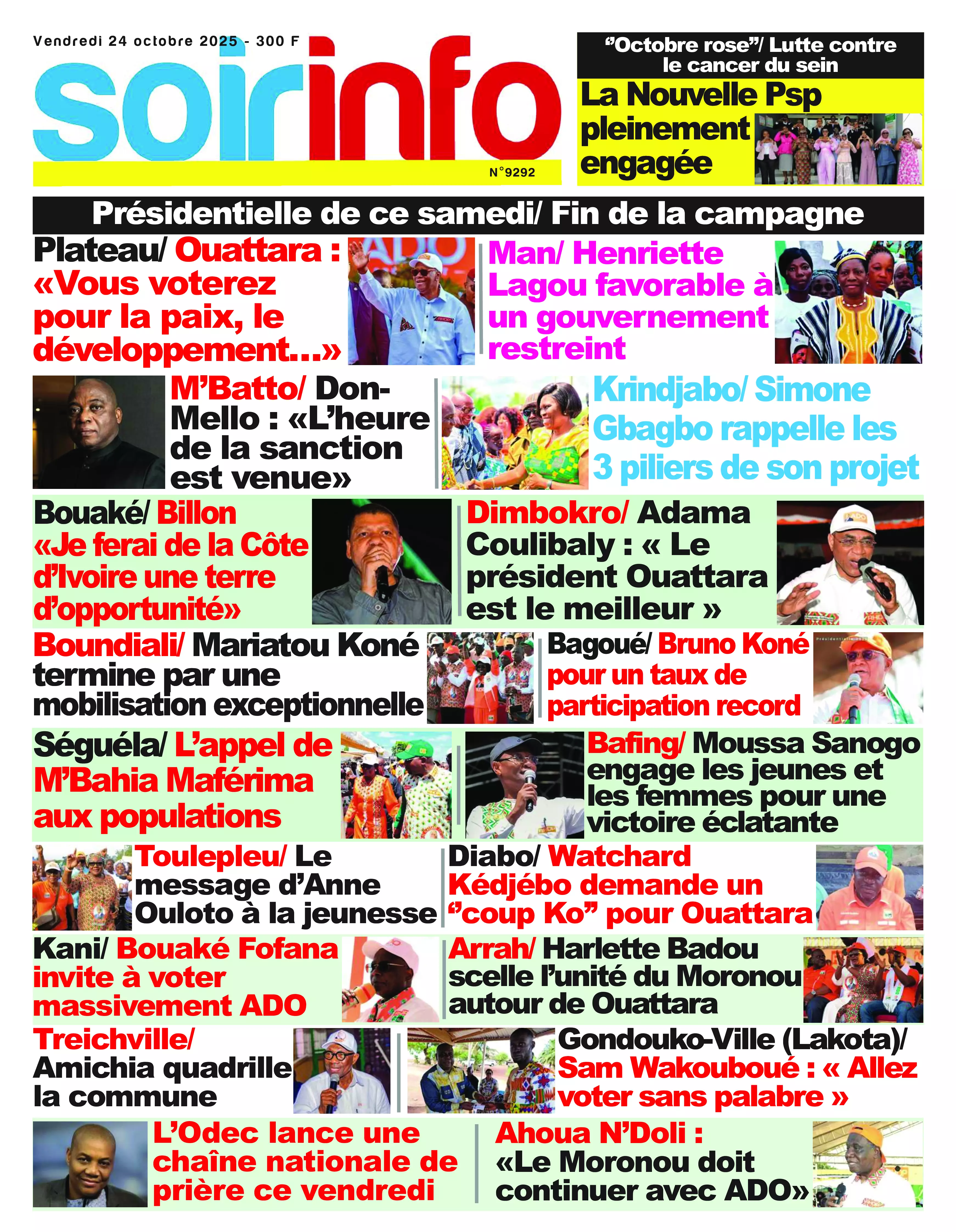 N° 9292 - 2025-10-24