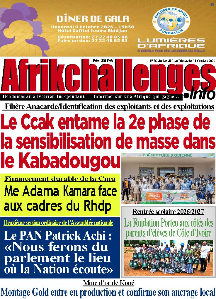 AFRIKCHALLENGES N° 76