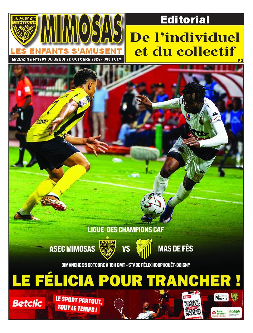 ASEC MIMOSAS N° 1809