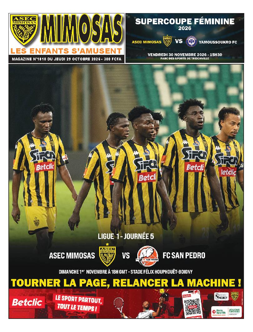 ASEC MIMOSAS N° 1810