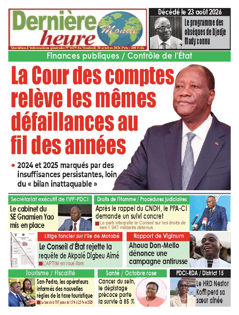 DERNIERE HEURE N° 1629