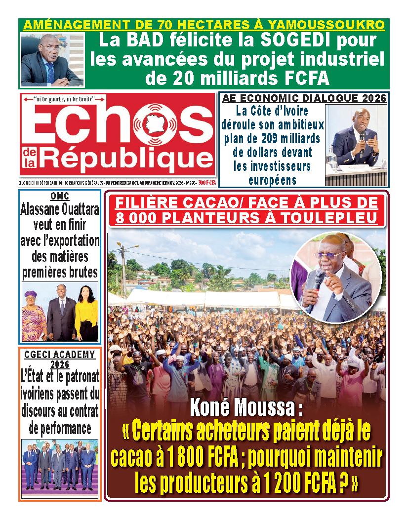 ÉCHOS DE LA RÉPUBLIQUE N° 206