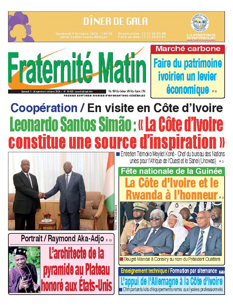 FRATERNITE MATIN N° 18520