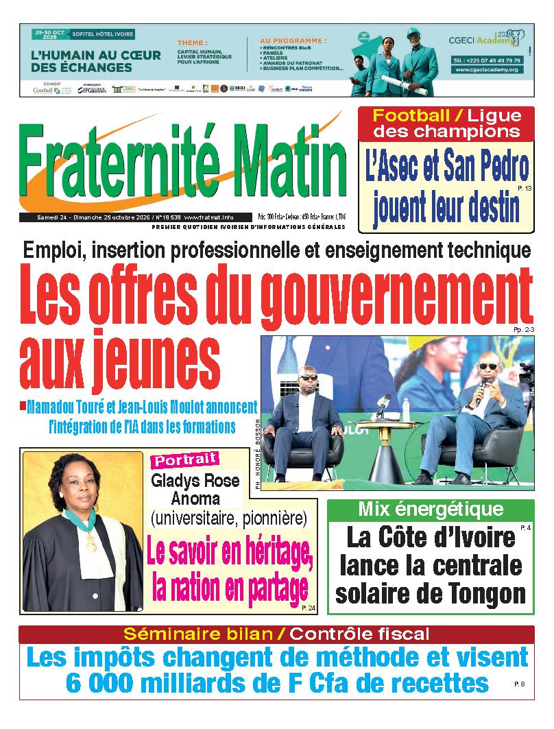 FRATERNITE MATIN N° 18538