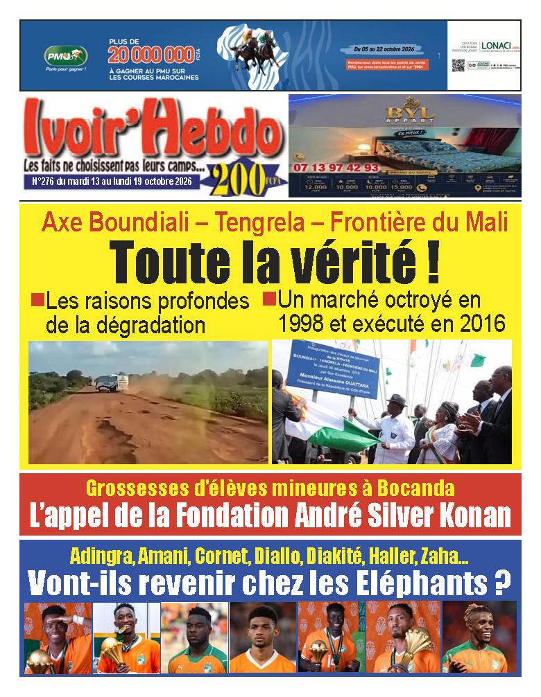 IVOIR HEBDO N° 276