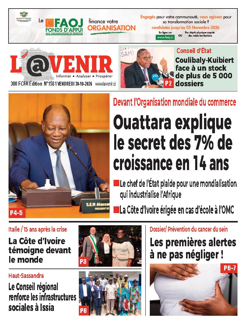 L'AVENIR N° 1581