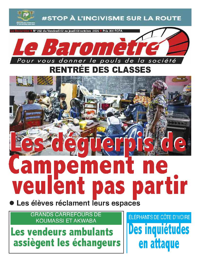 LE BAROMETRE N° 262