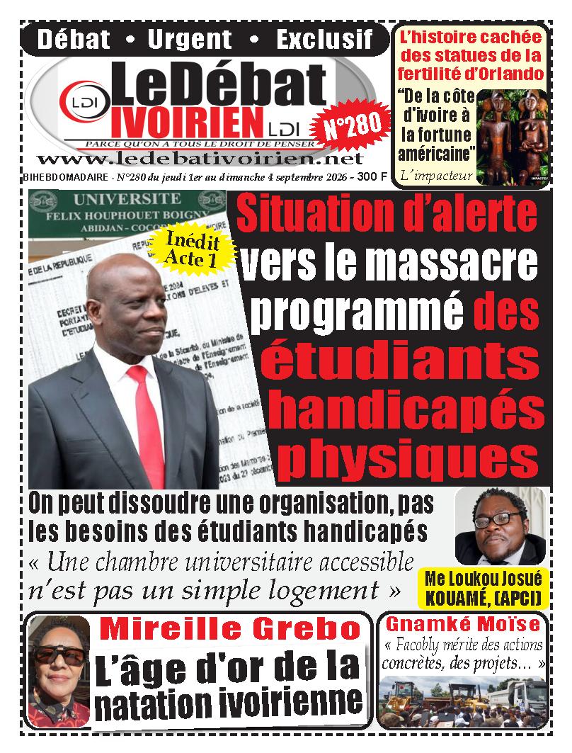 LE DEBAT IVOIRIEN N° 280