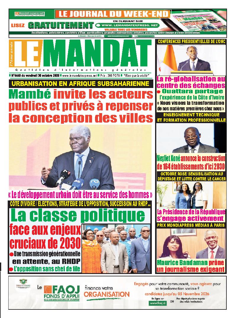 LE MANDAT N° 4448