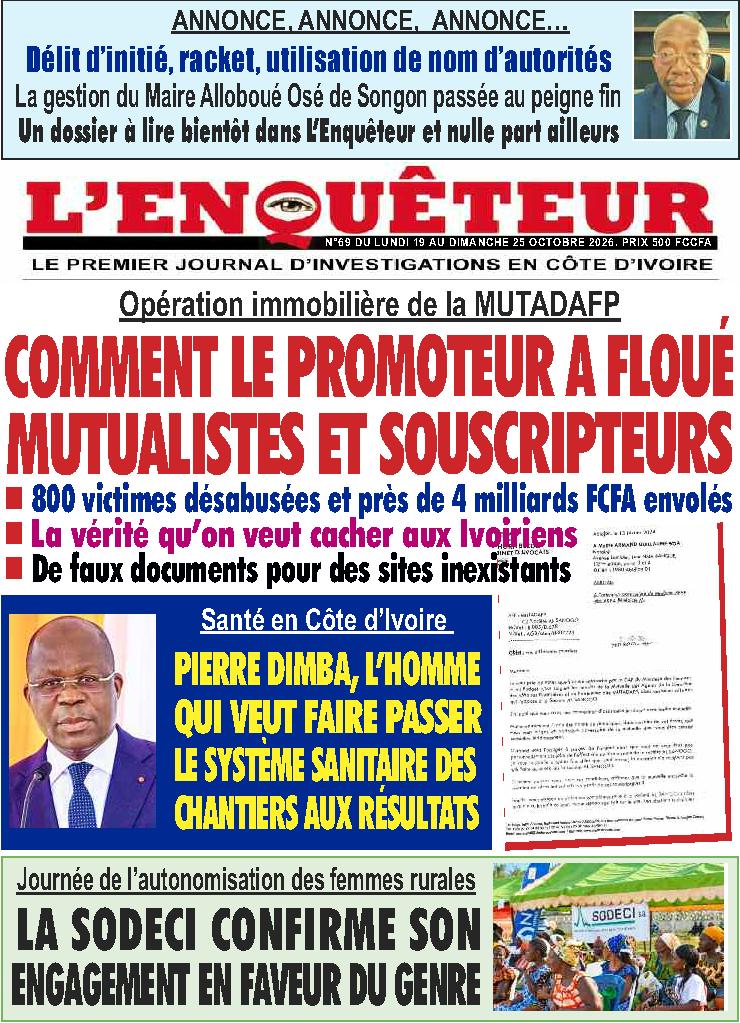LENQUETEUR N° 69
