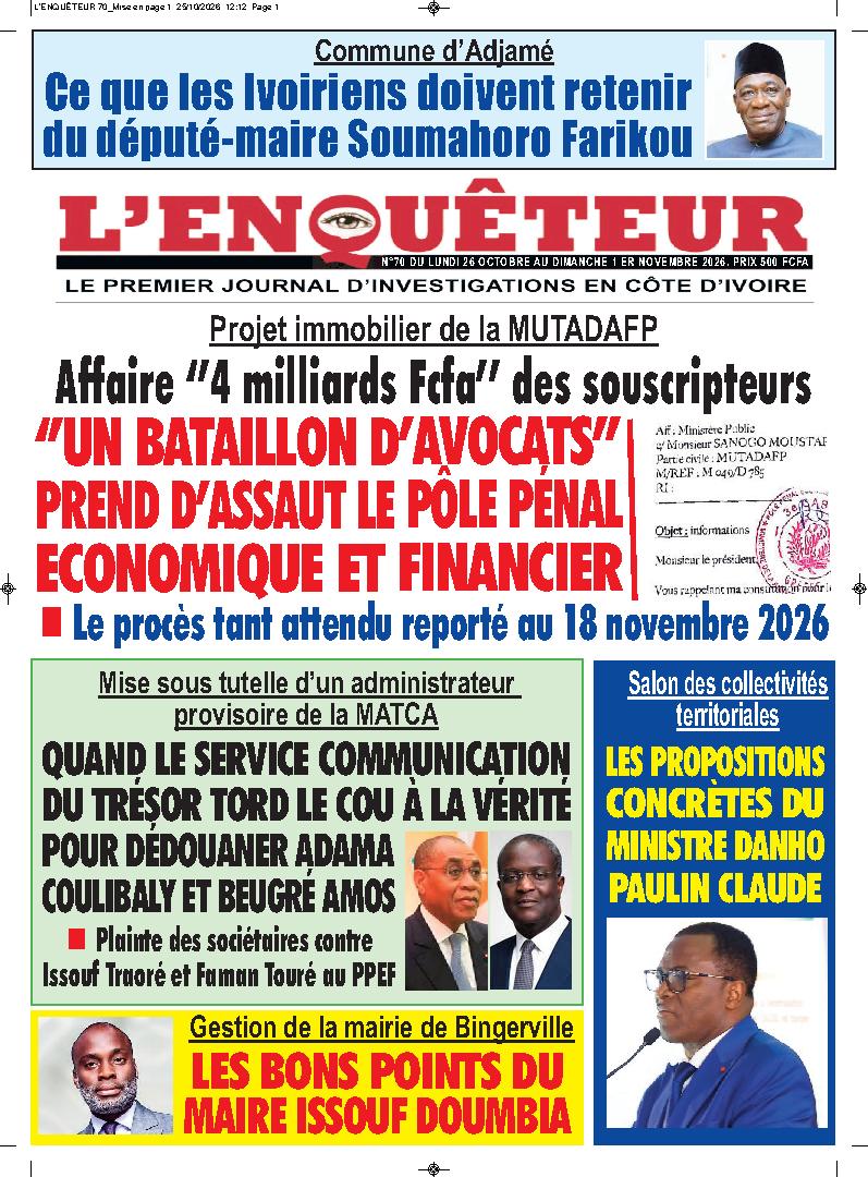 LENQUETEUR N° 70