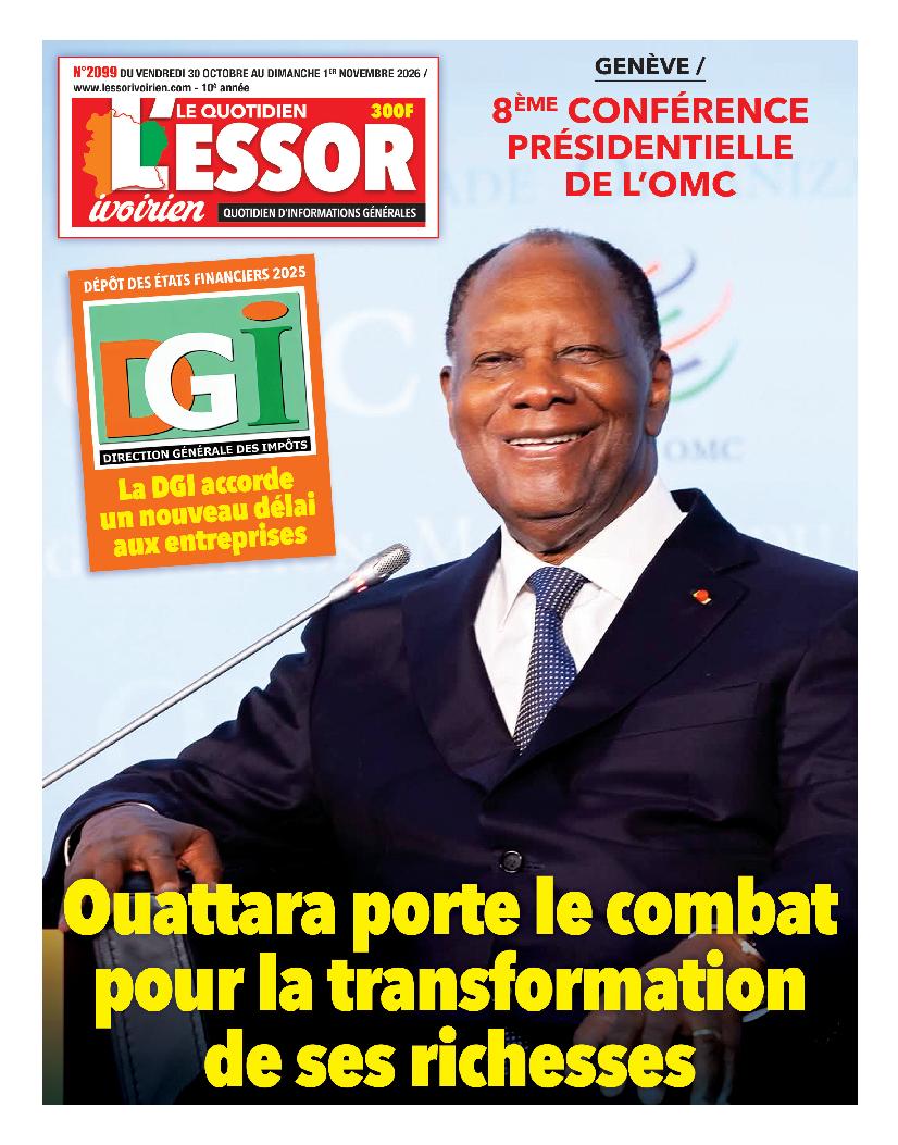 L'ESSOR IVOIRIEN N° 2099