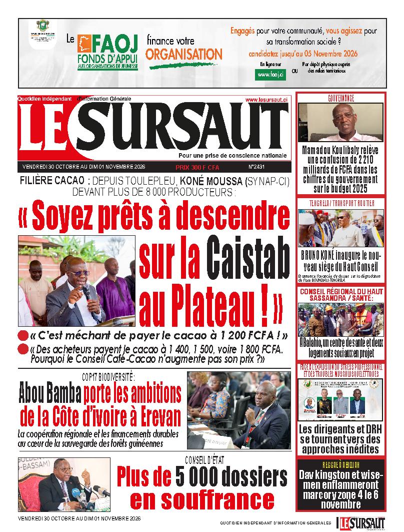 LE SURSAUT N° 2431