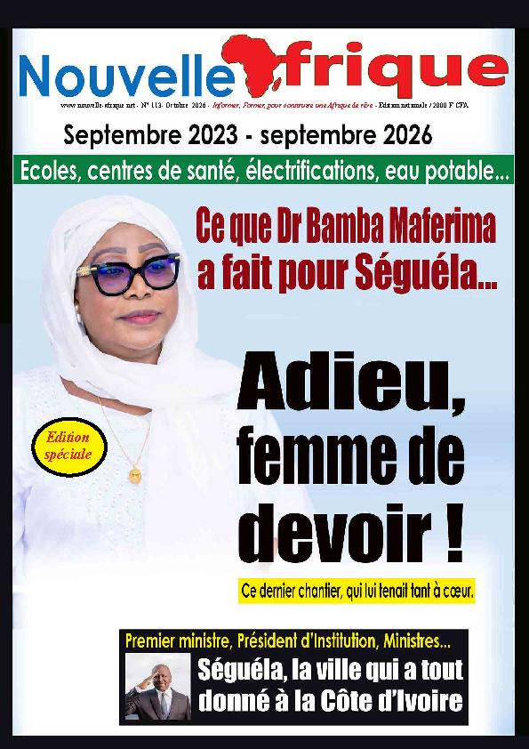NOUVELLE AFRIQUE N° 113