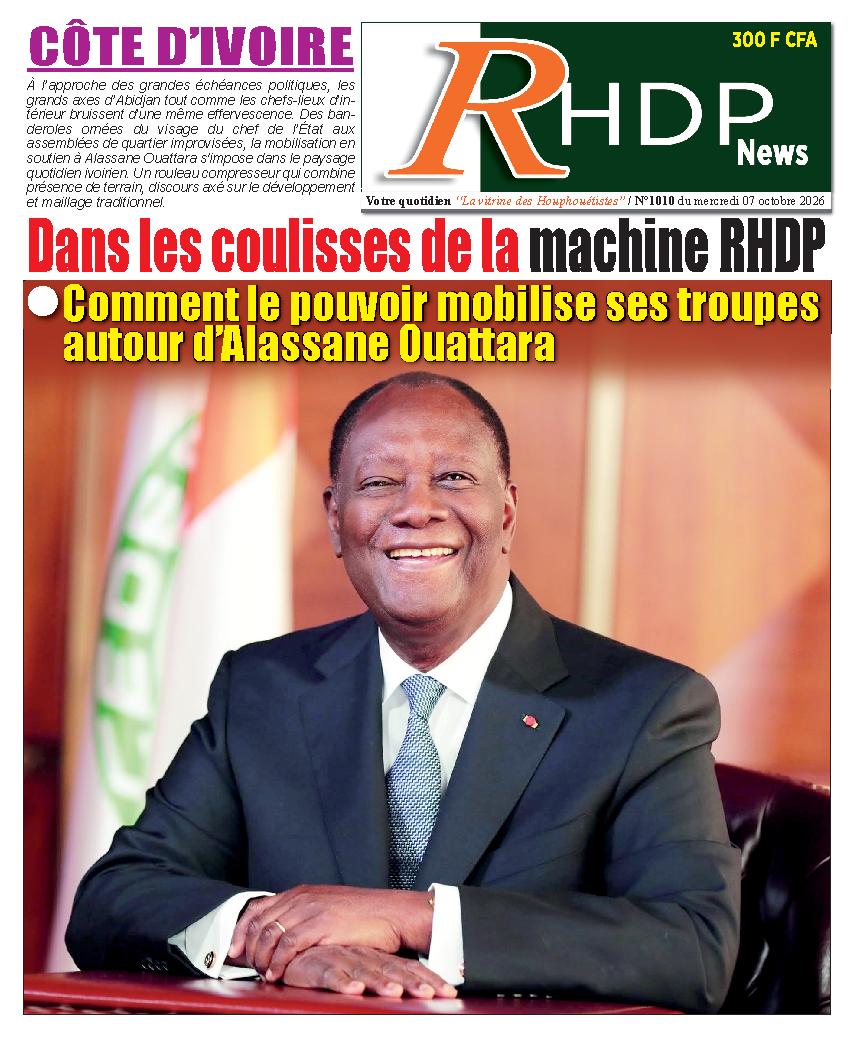 RHDPNEWS N° 1010