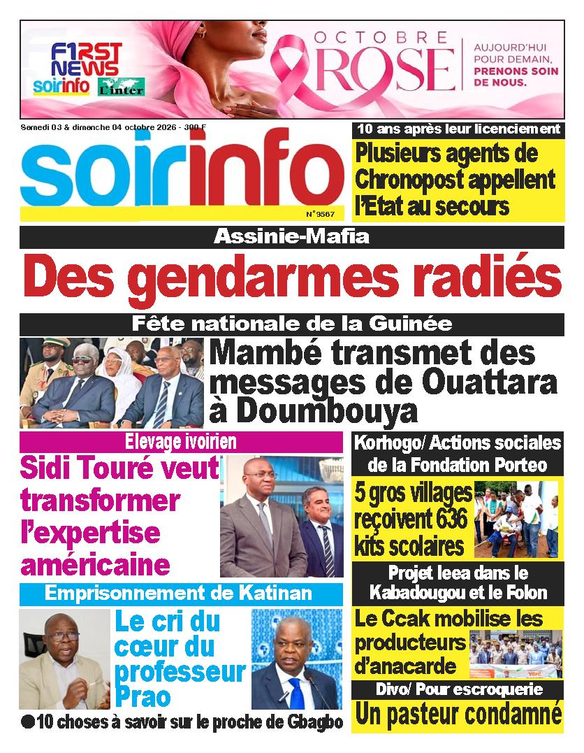 SOIR INFO N° 9567