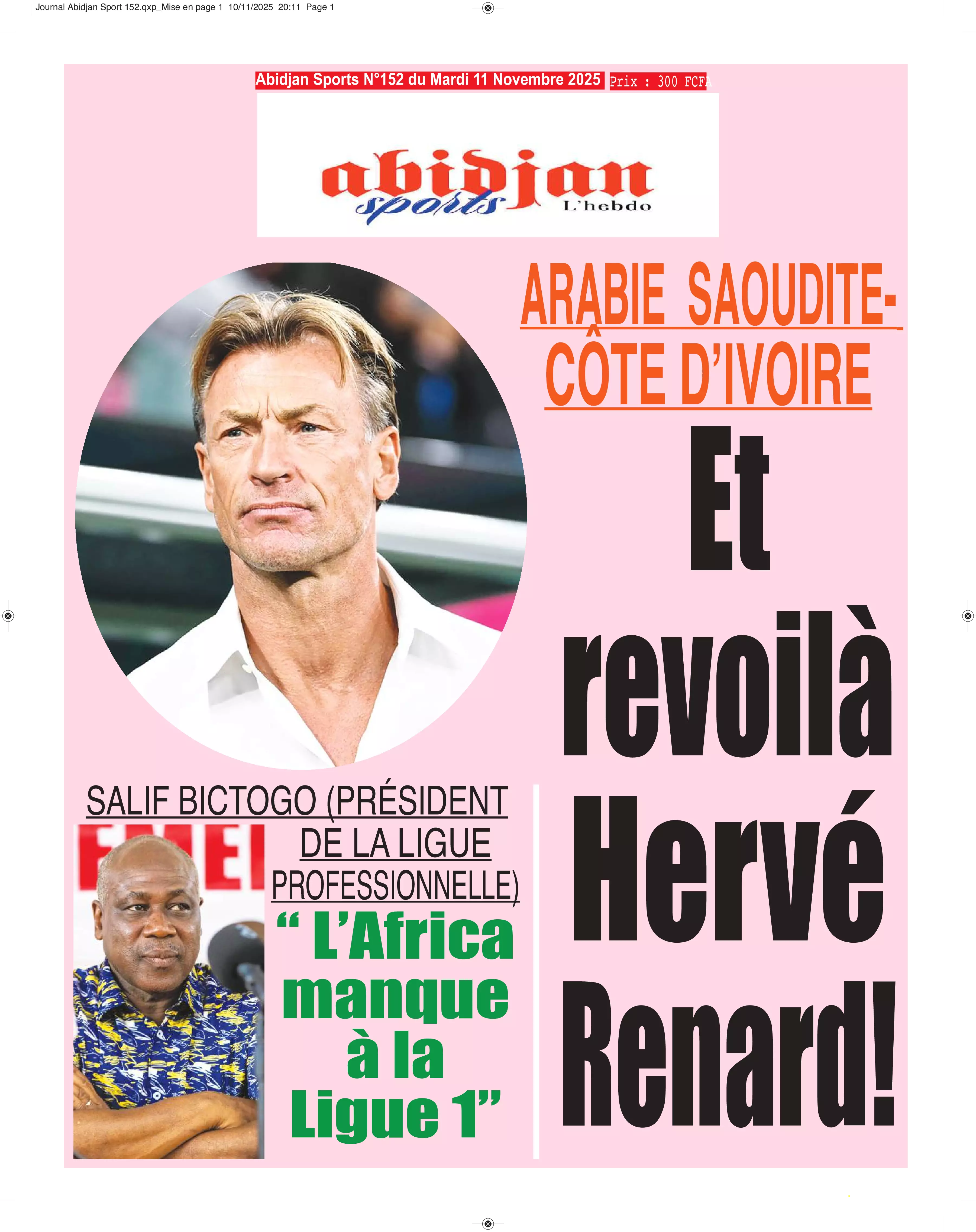 ABIDJAN SPORTS N° 152