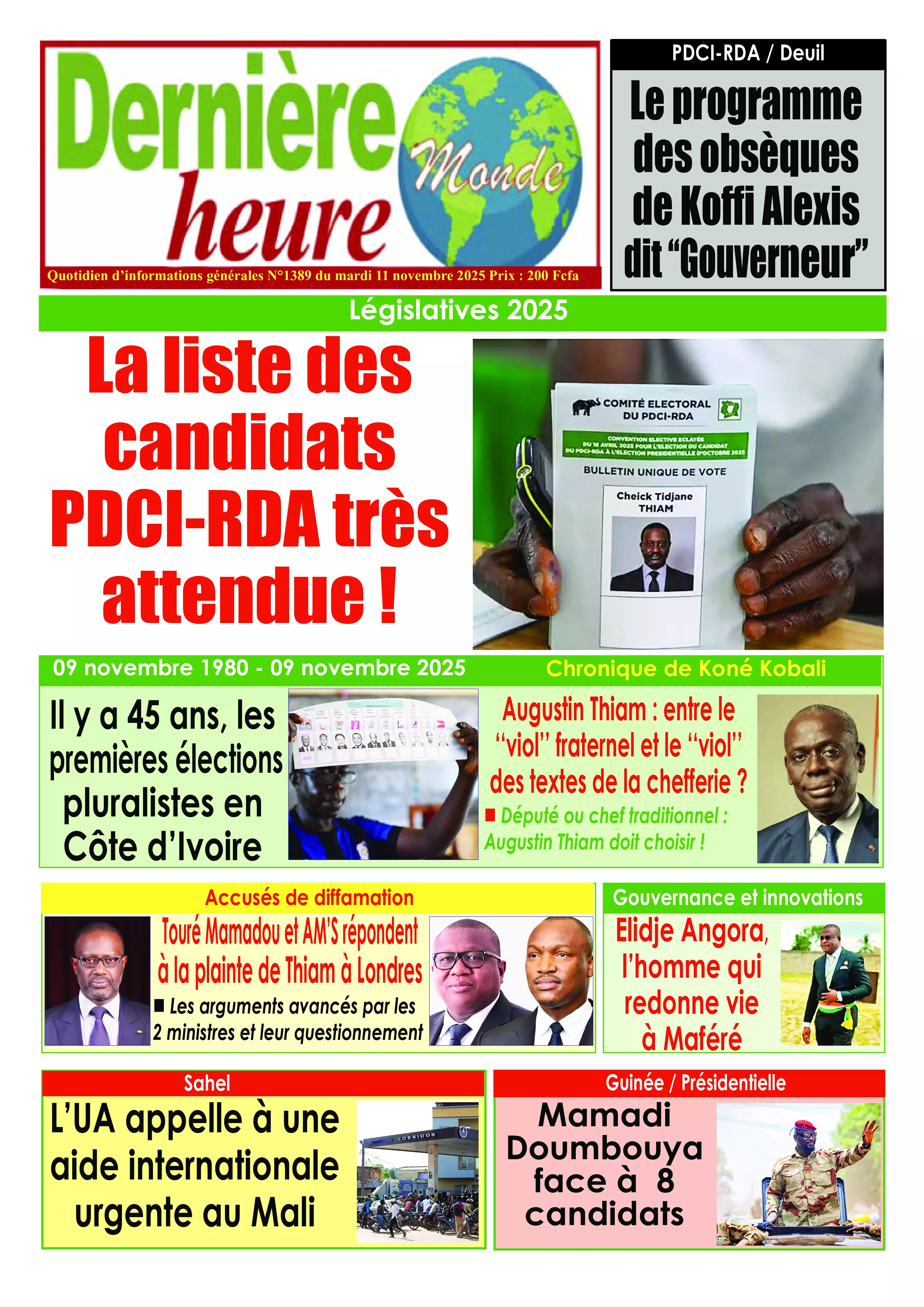 N° 1389 - 2025-11-11