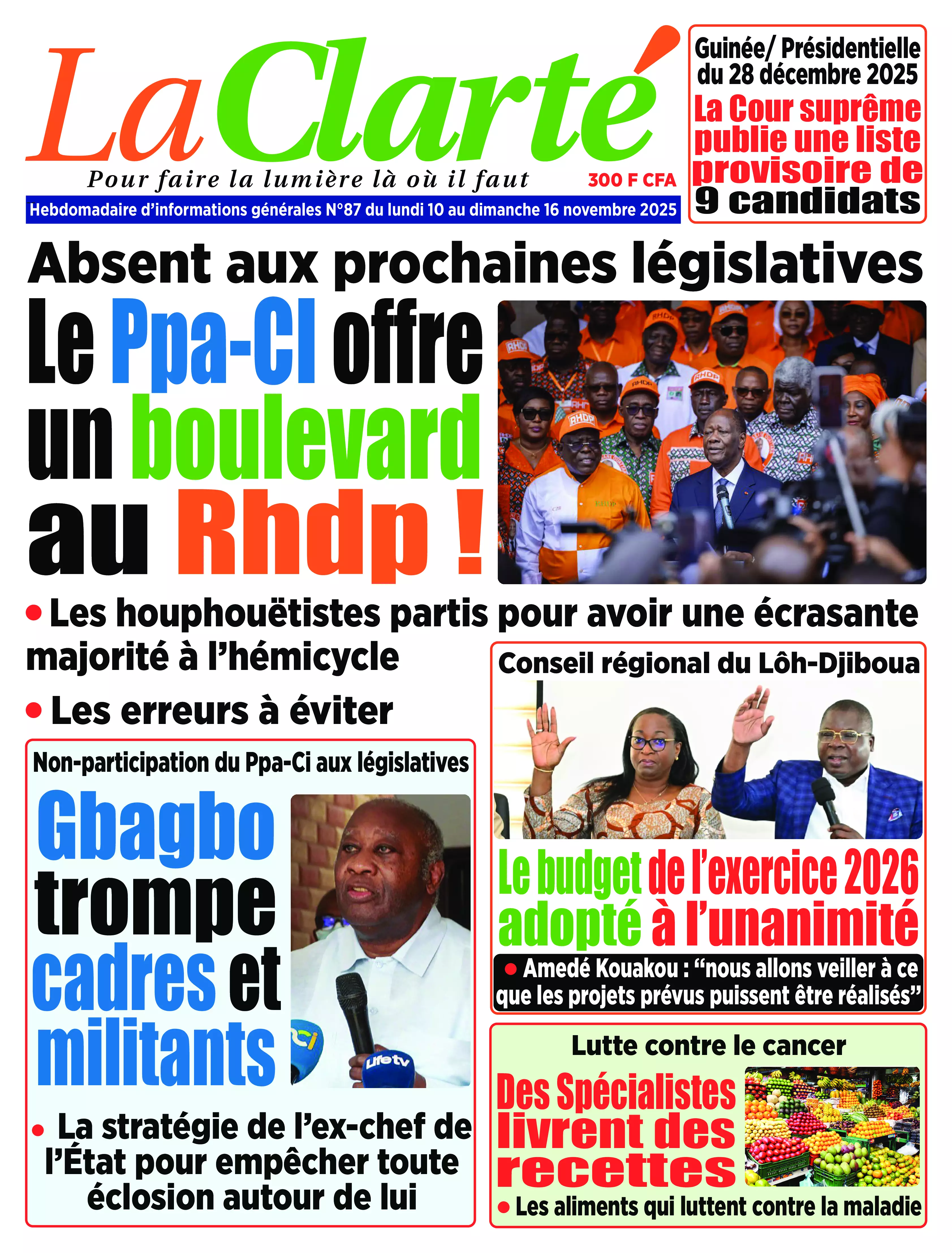 N° 87 - 2025-11-10