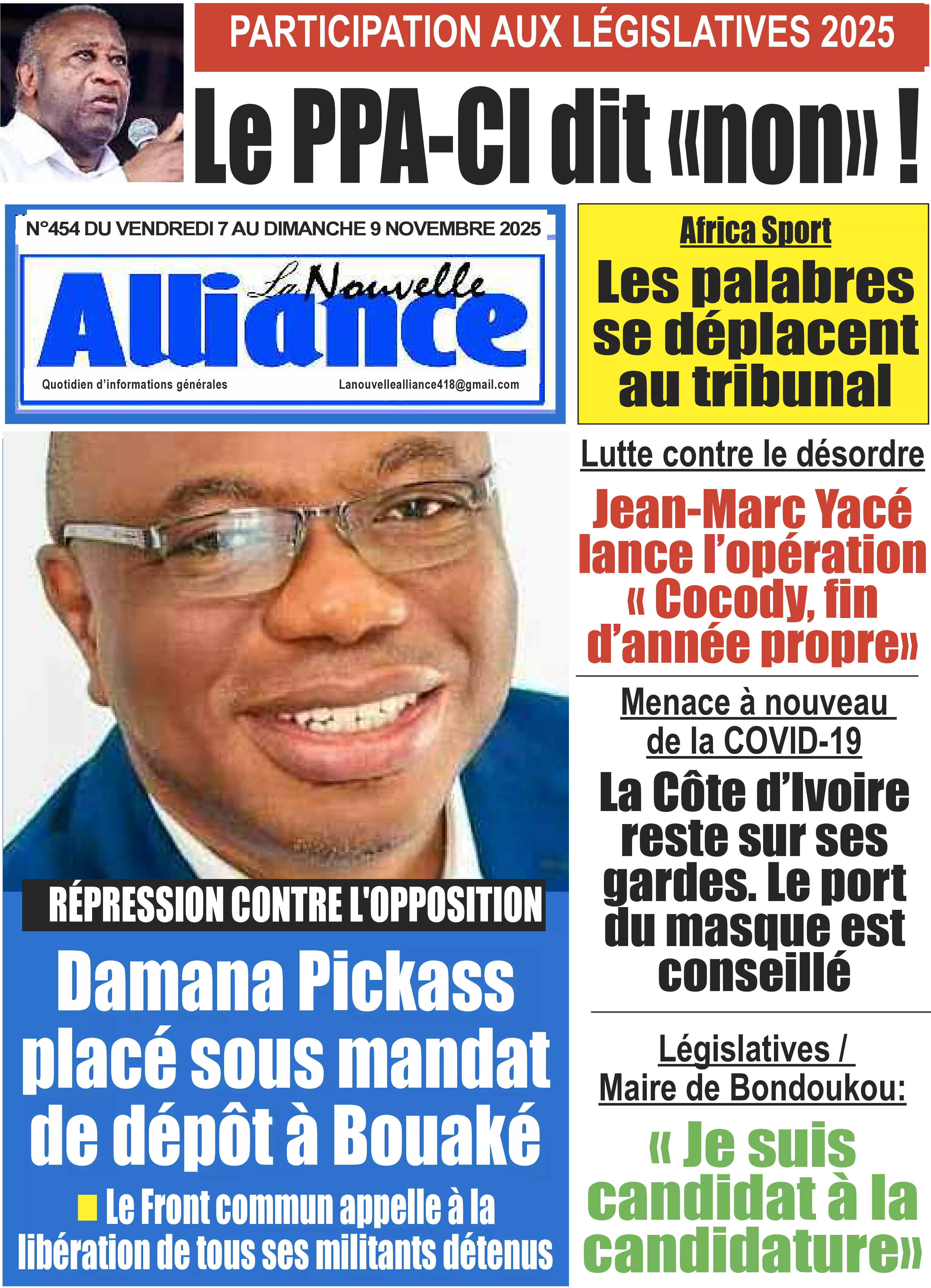 N° 454 - 2025-11-07