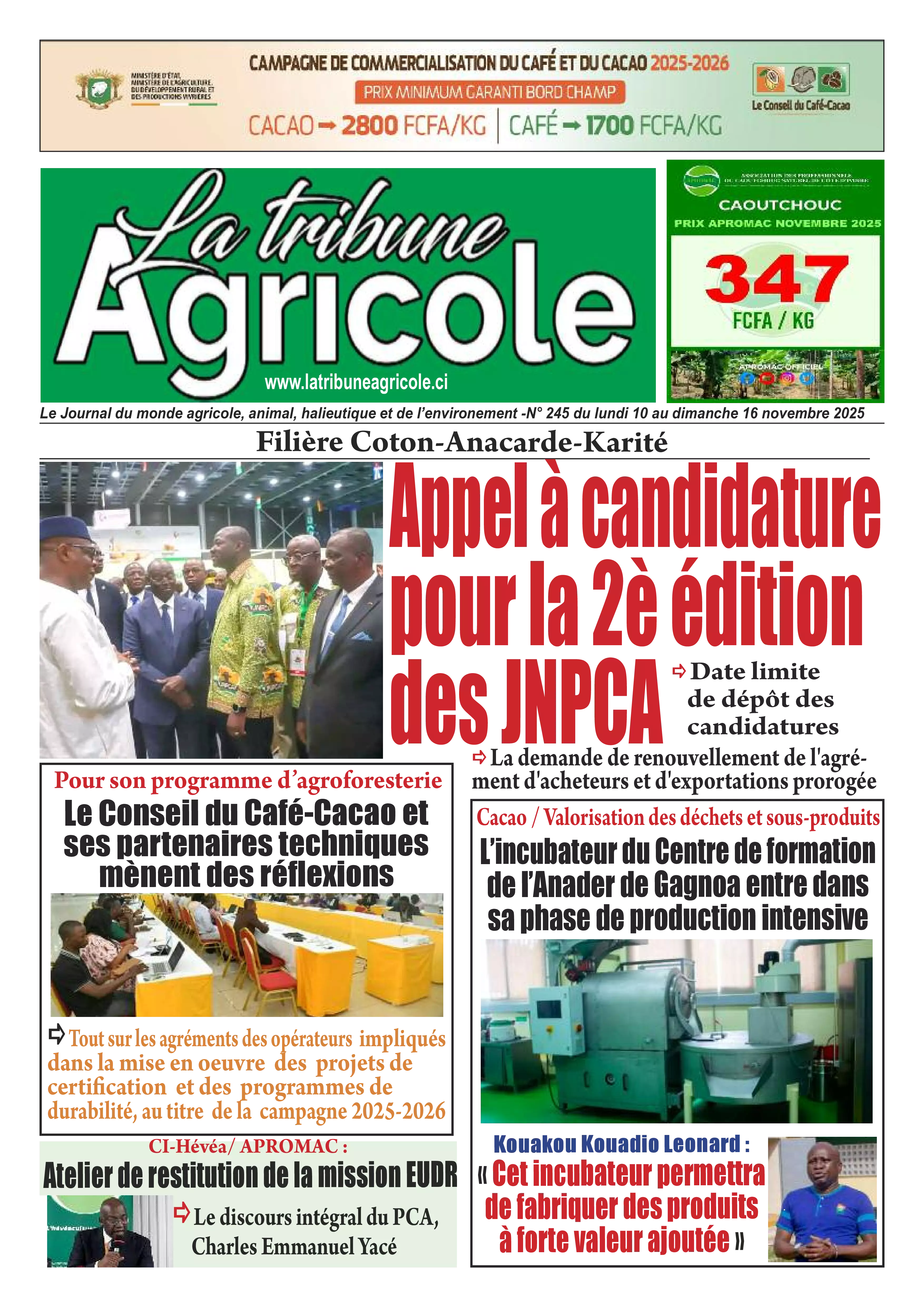 N° 245 - 2025-11-10