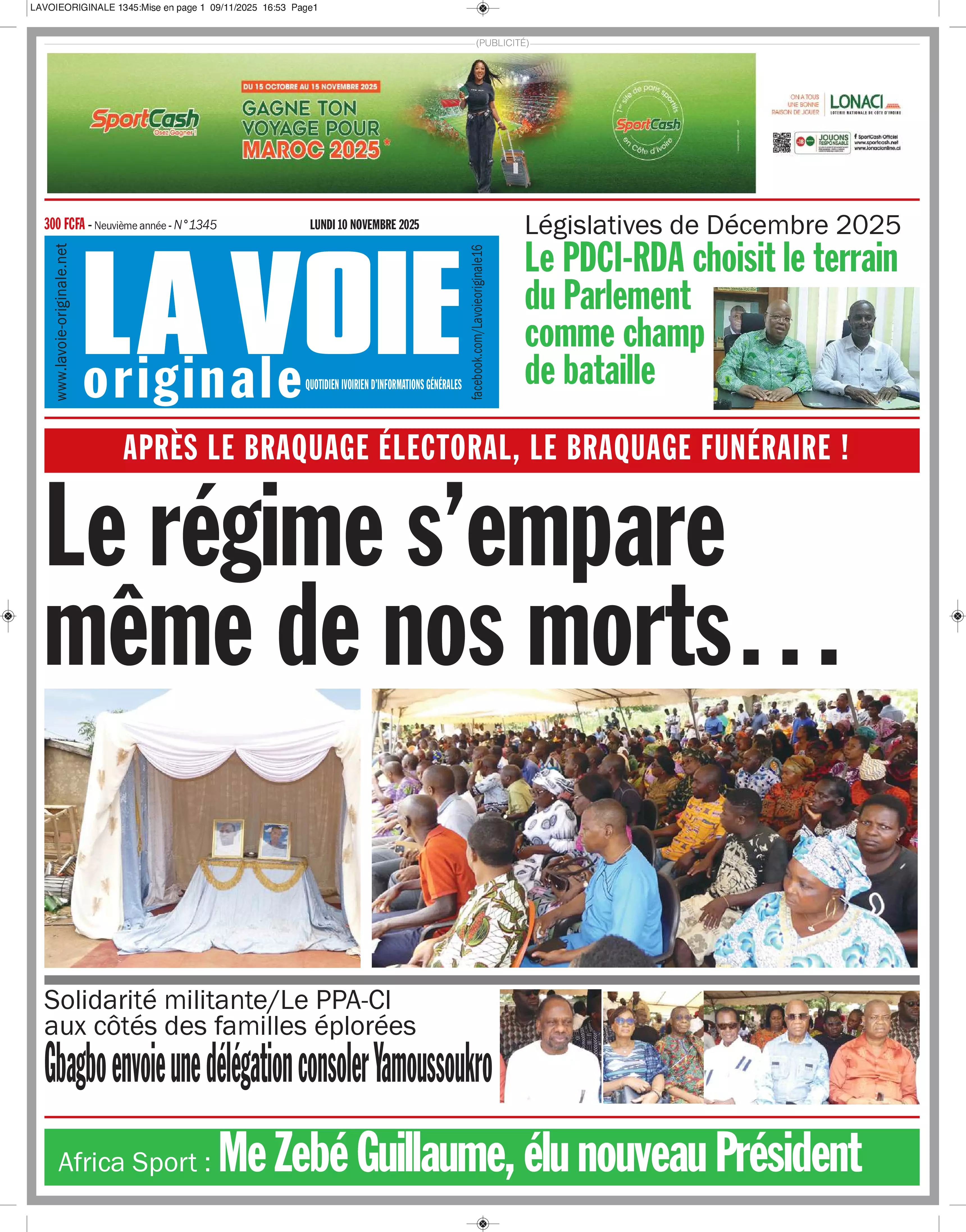 N° 1345 - 2025-11-10