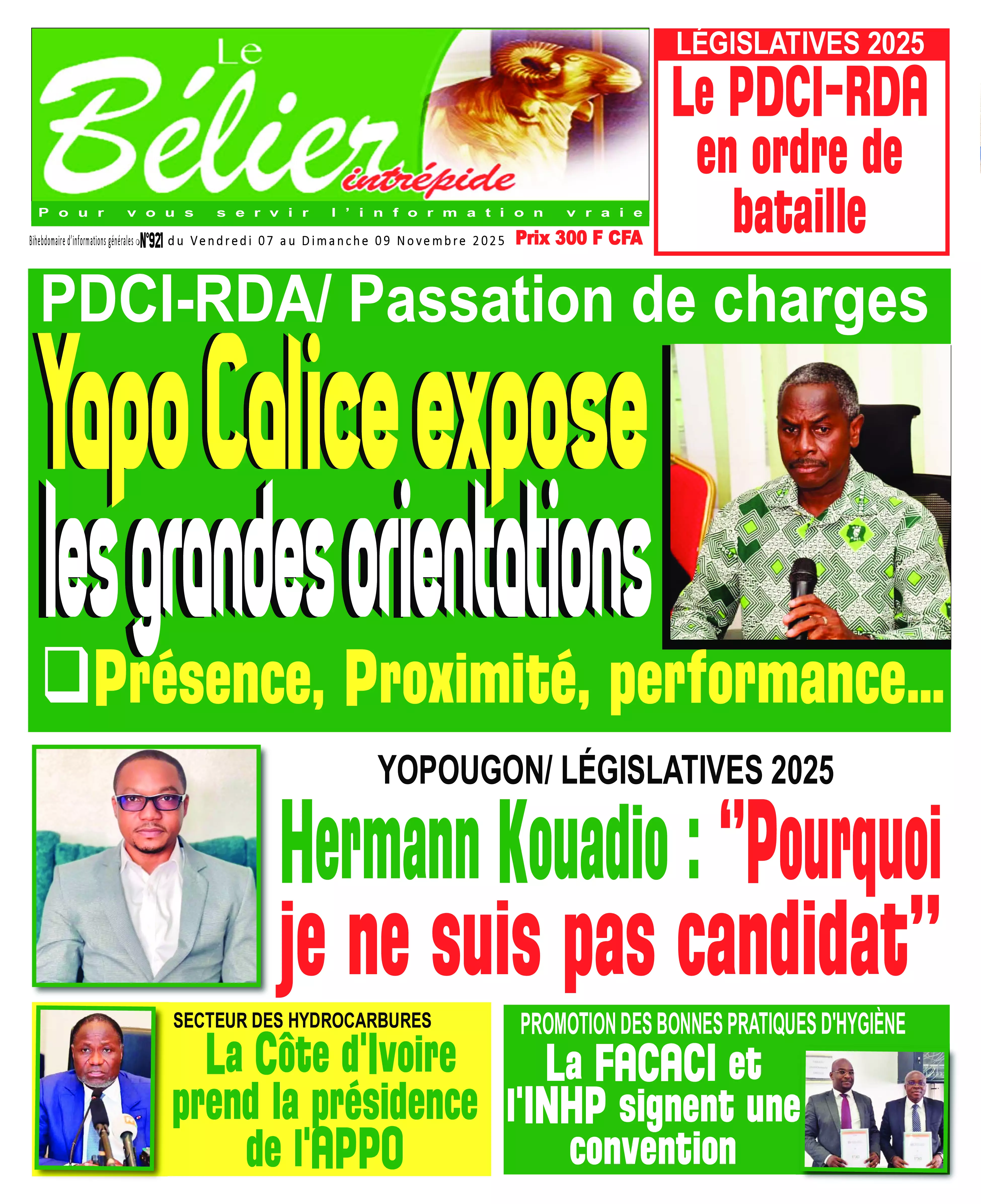 N° 921 - 2025-11-07