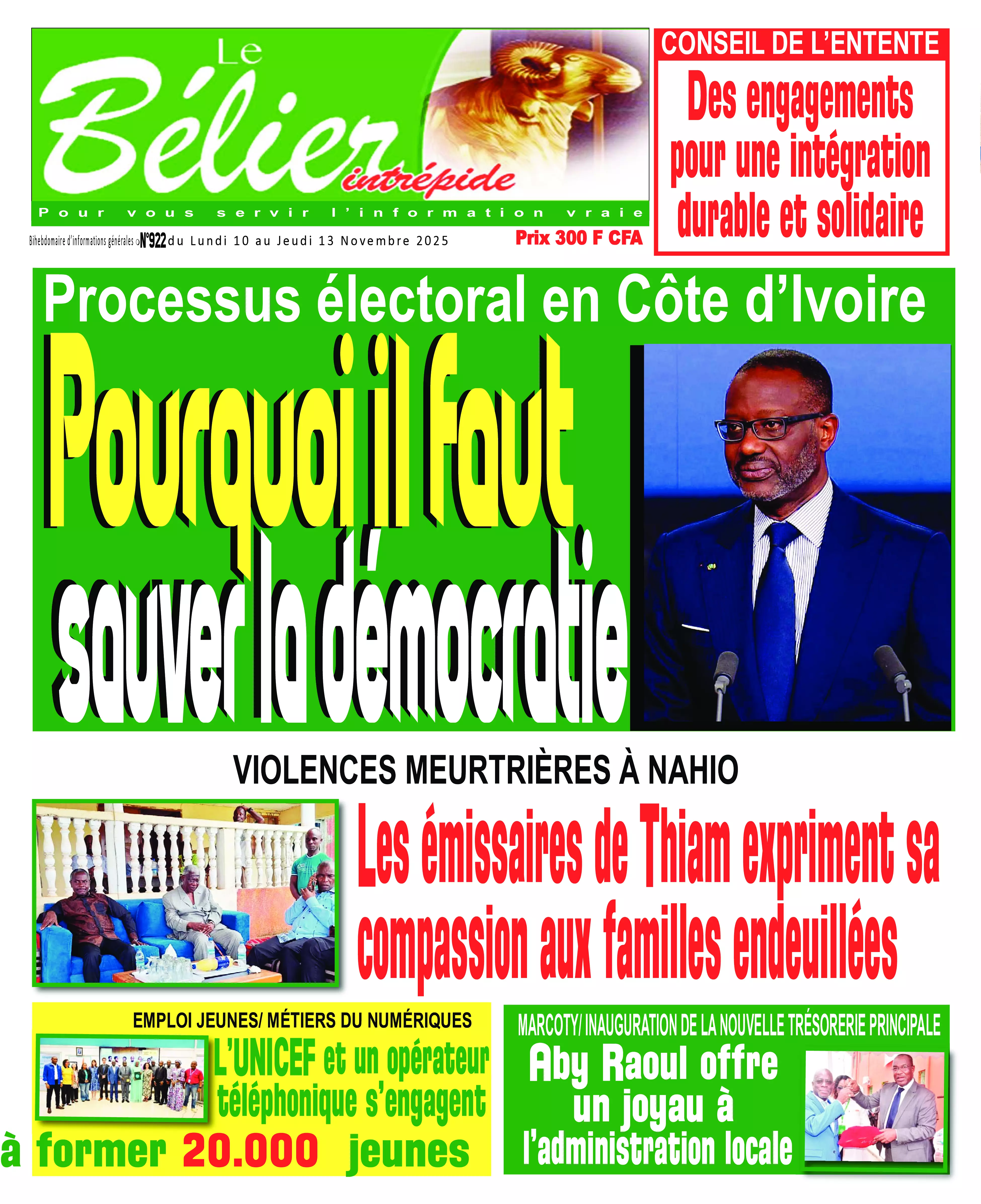 N° 922 - 2025-11-10
