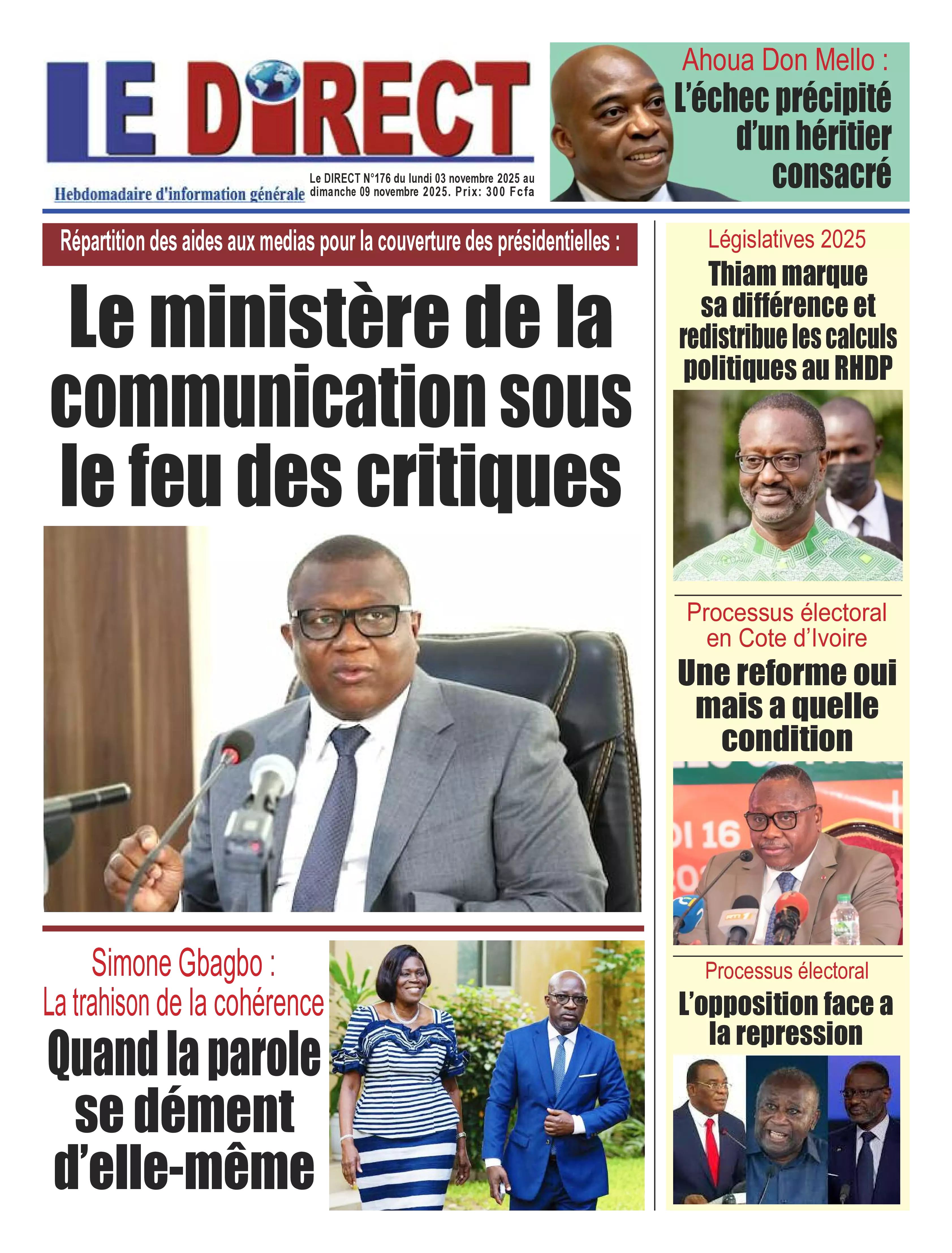 N° 176 - 2025-11-03