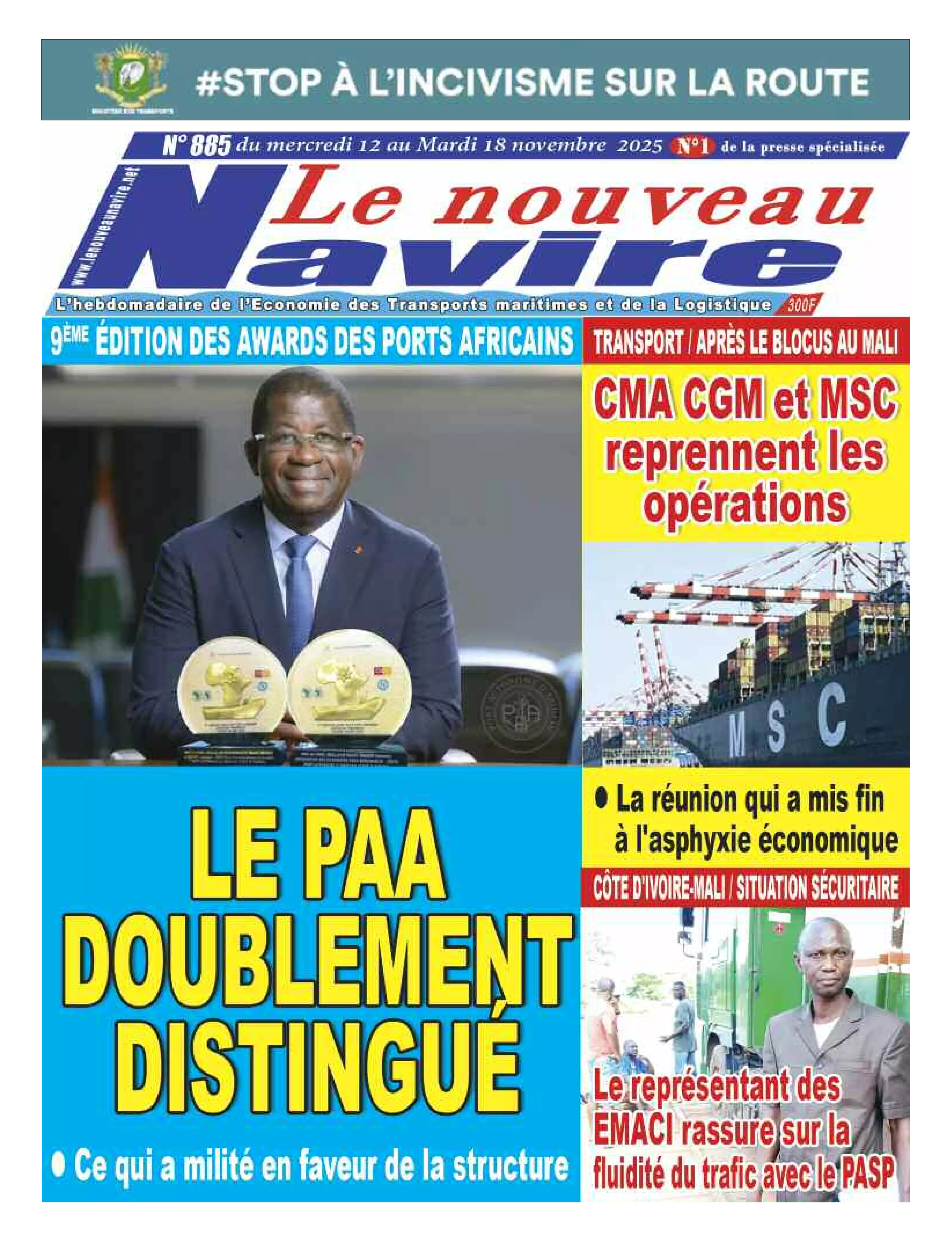 LE NOUVEAU NAVIRE N° 885