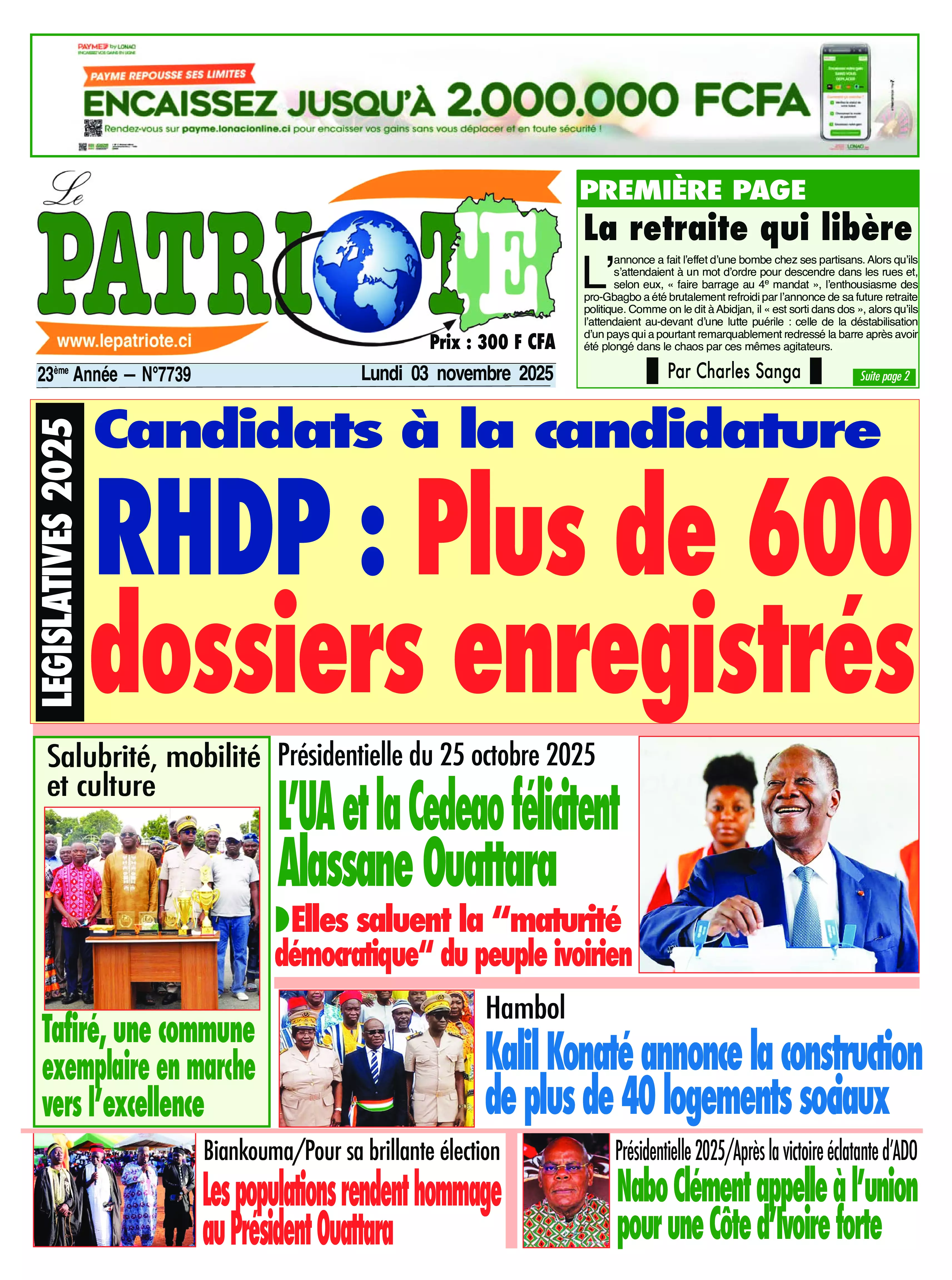 N° 7739 - 2025-11-03