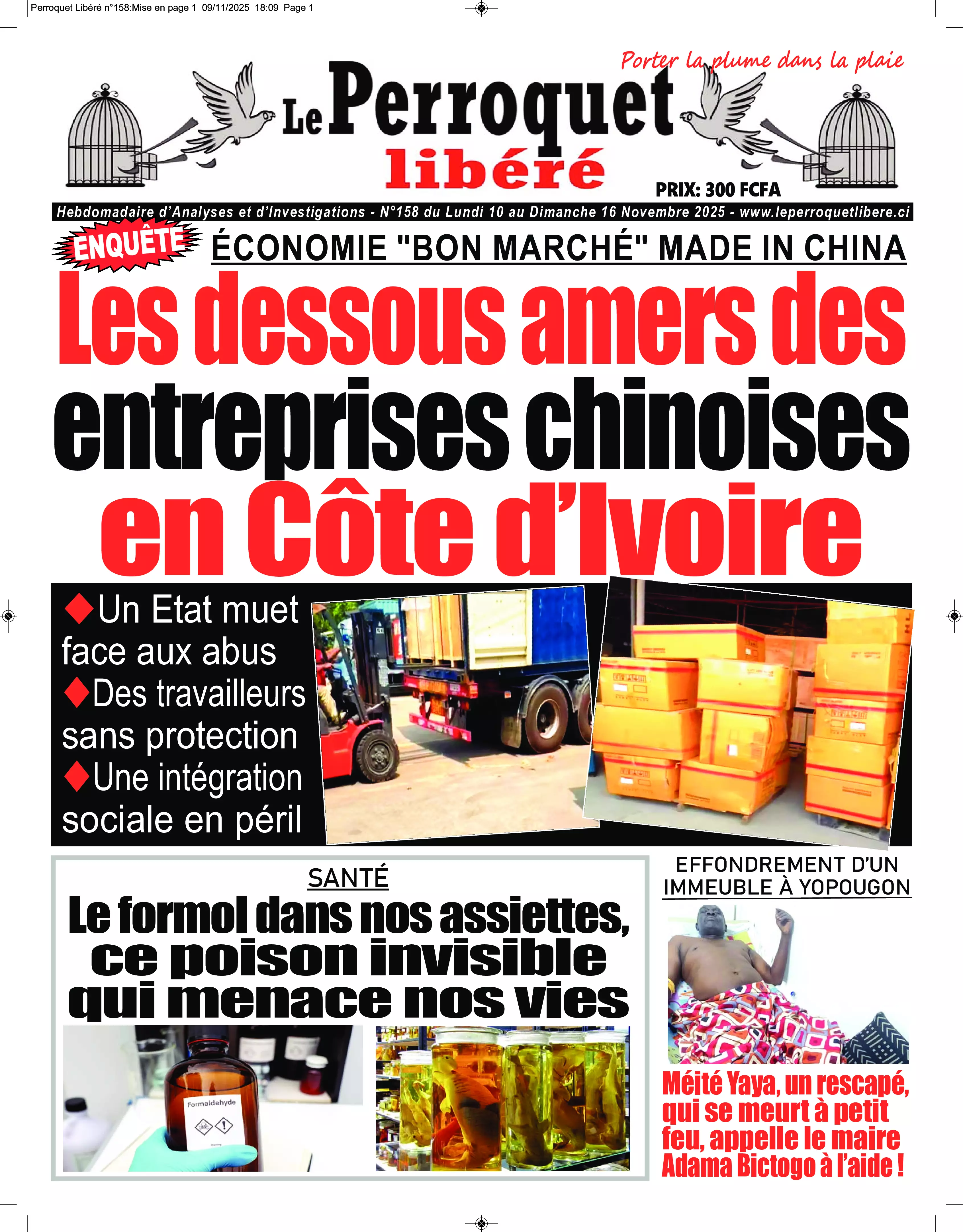 N° 159 - 2025-11-10