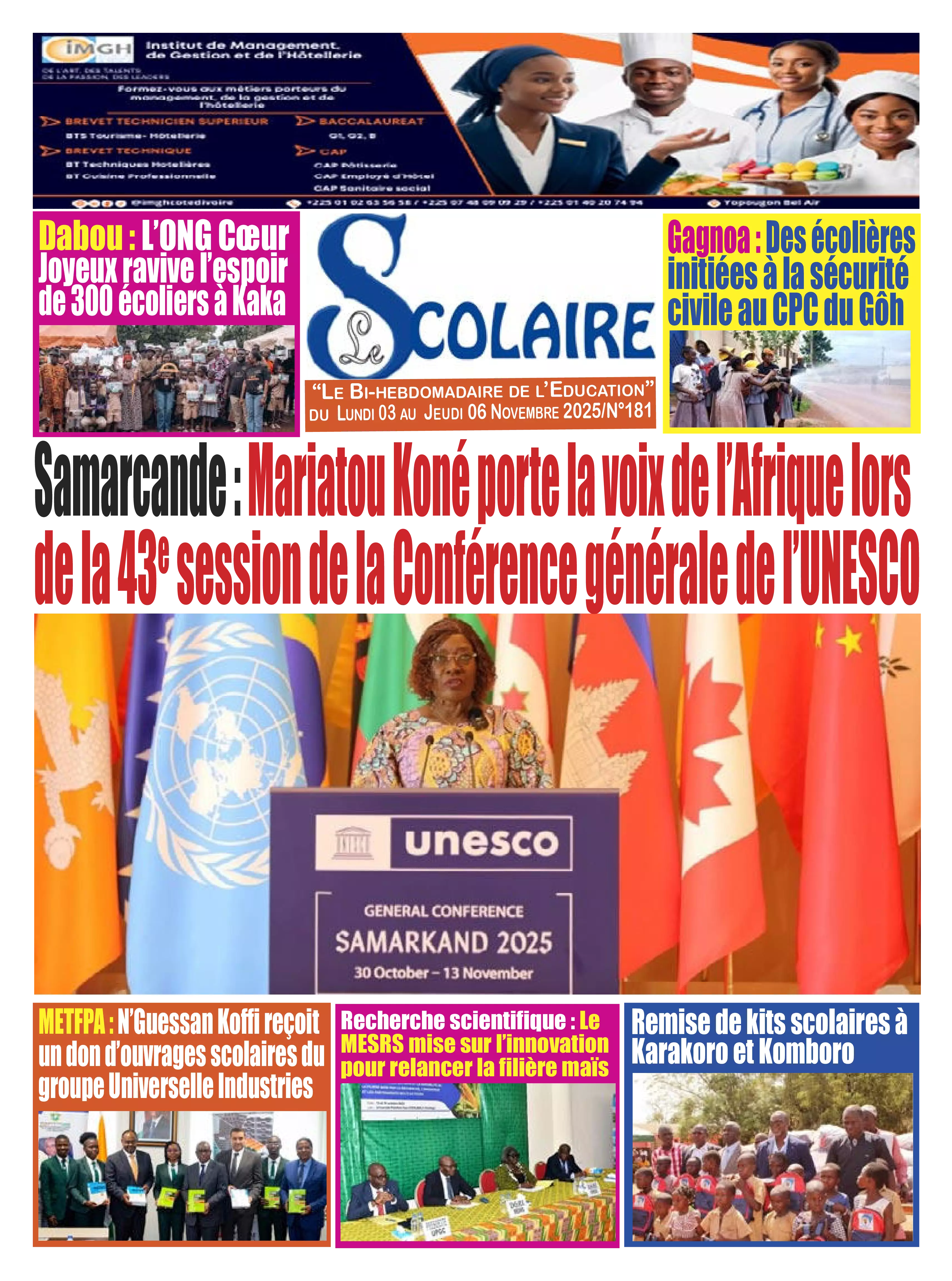 N° 181 - 2025-11-03