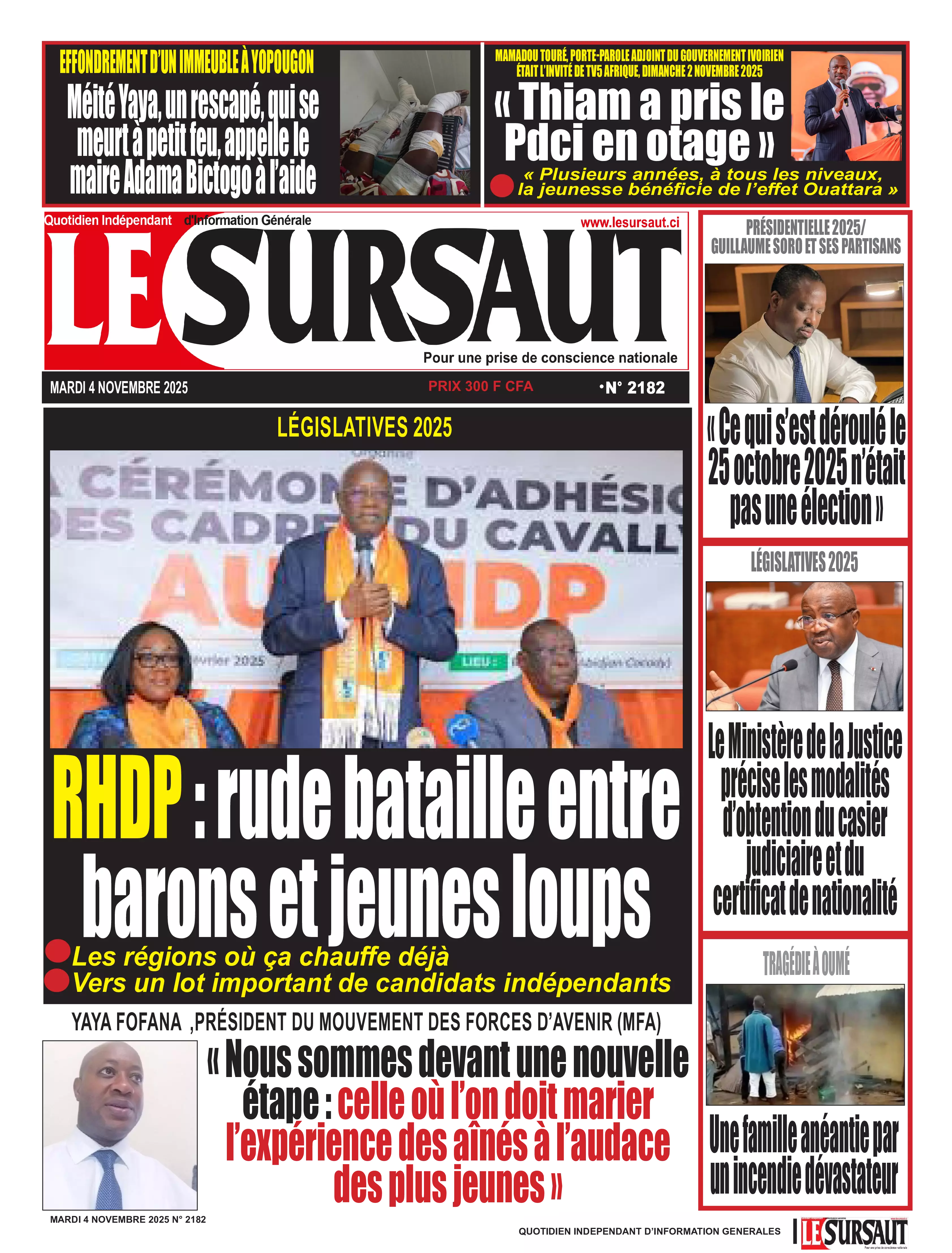 N° 2182 - 2025-11-04