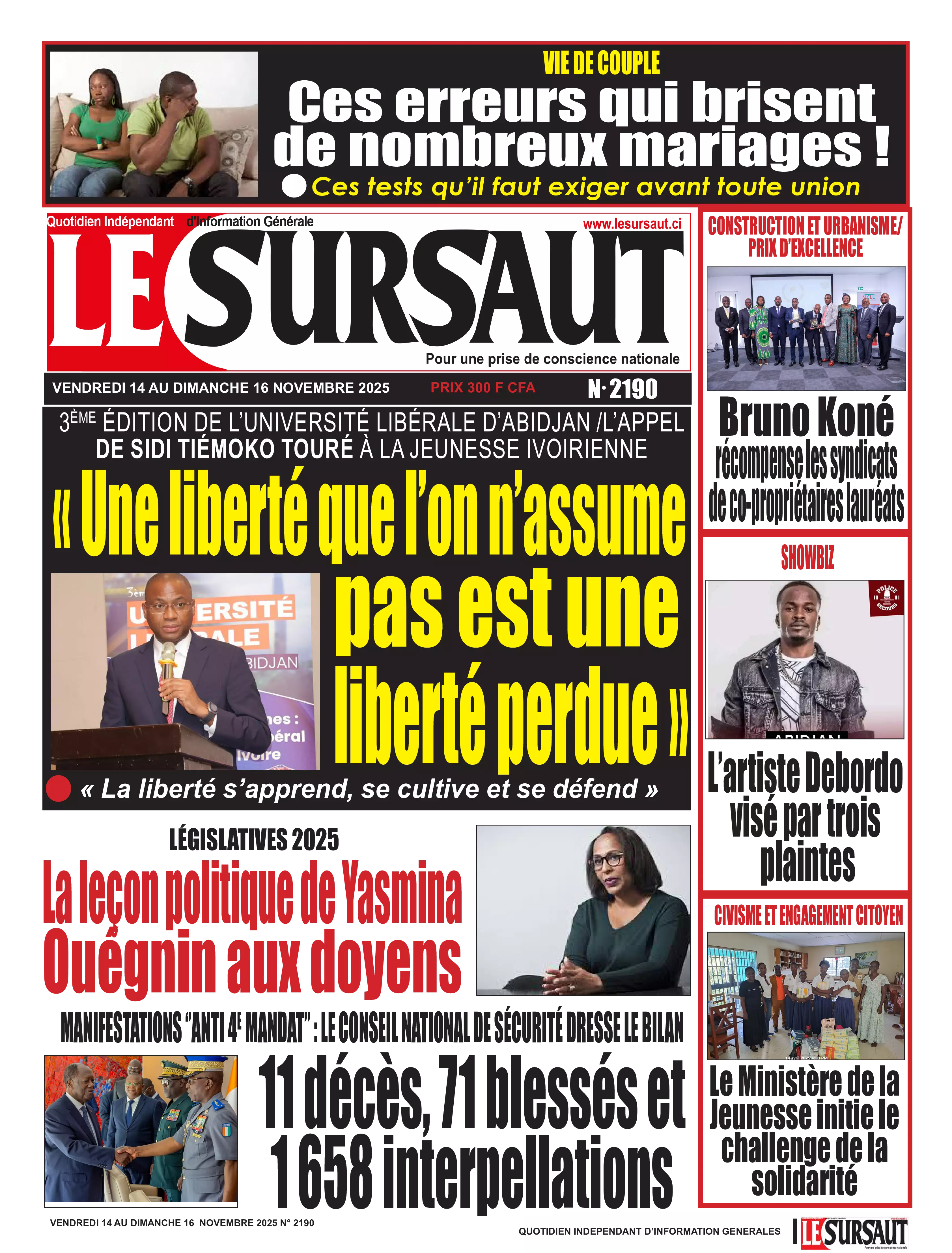 N° 2190 - 2025-11-14