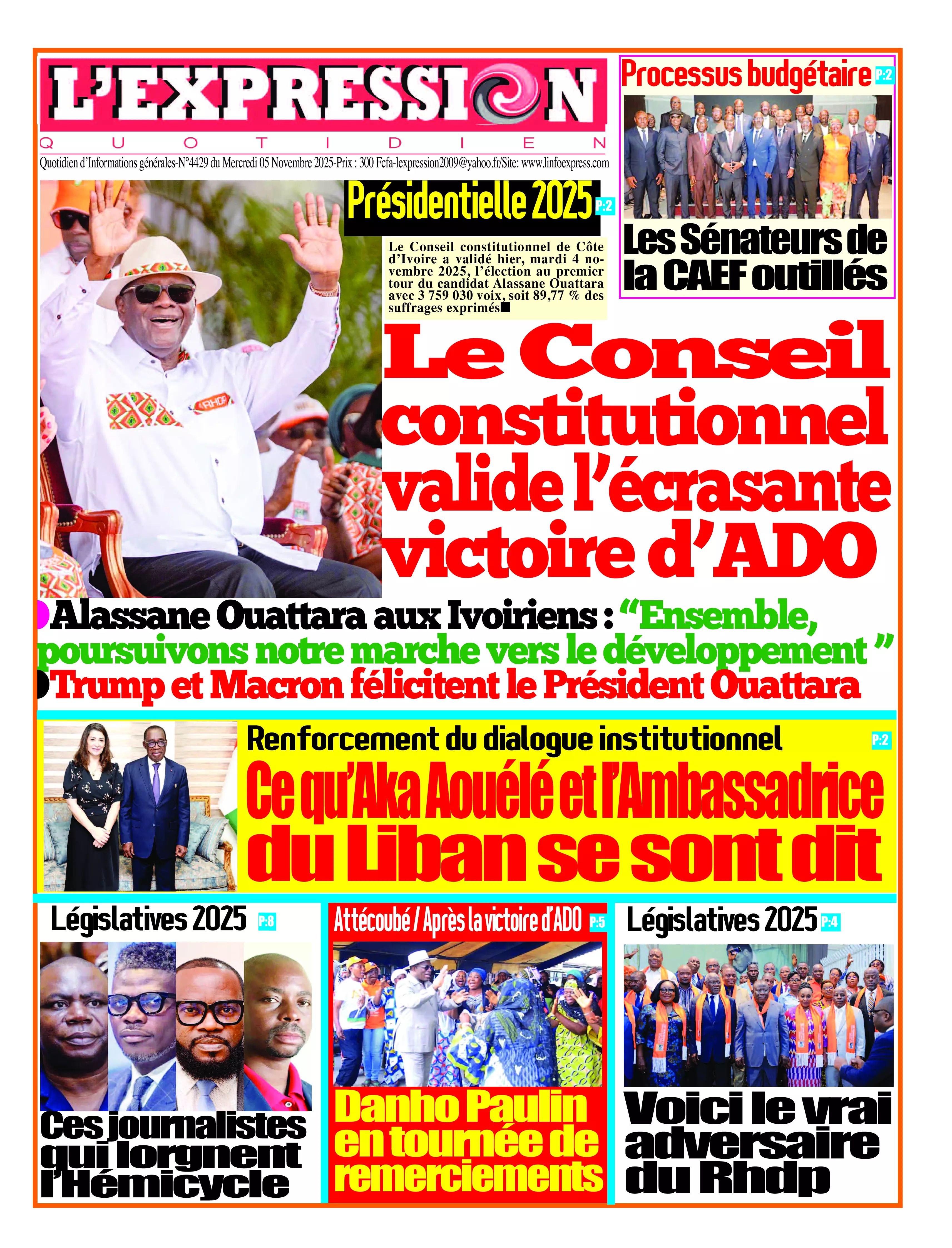 N° 4429 - 2025-11-05