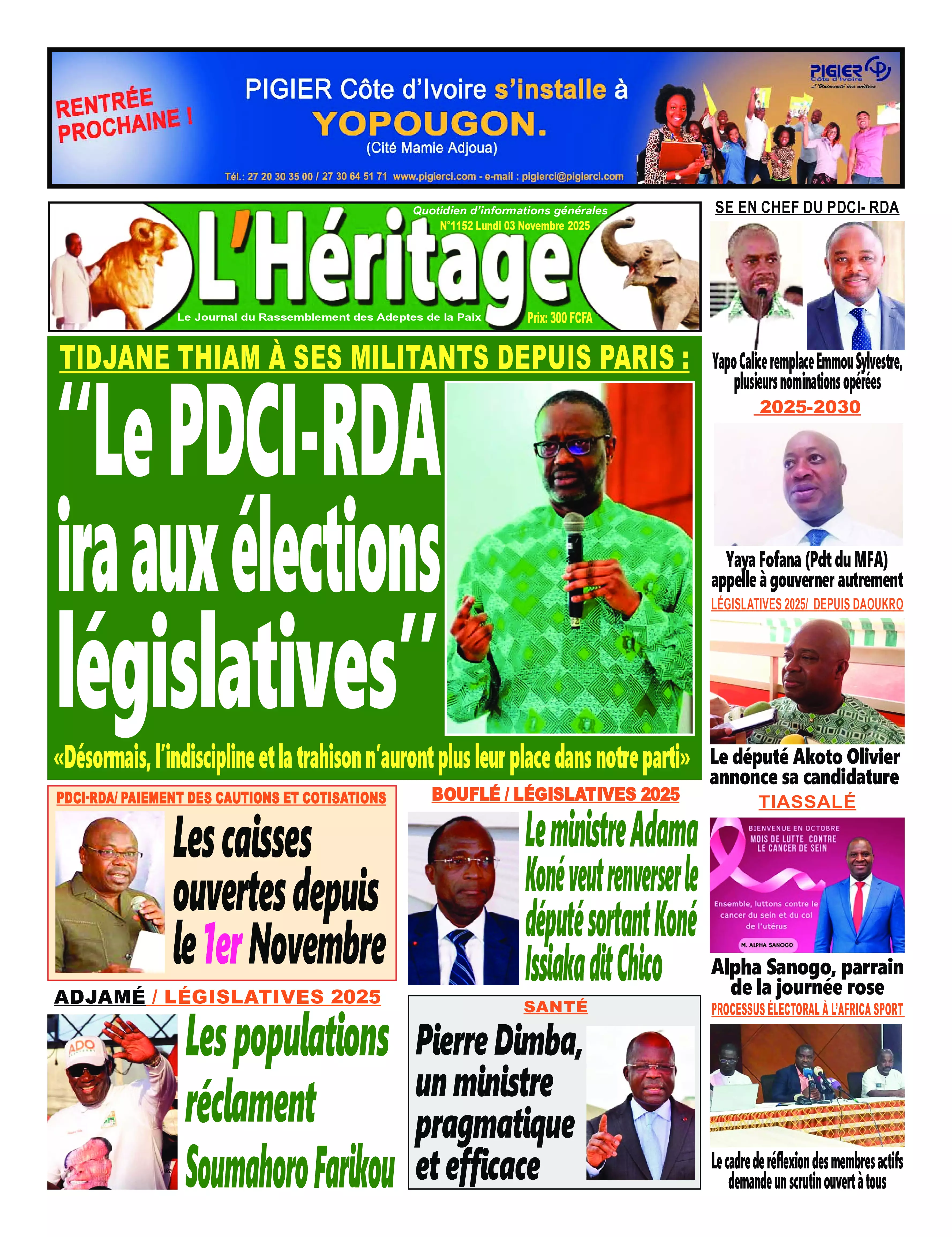 N° 1152 - 2025-11-03