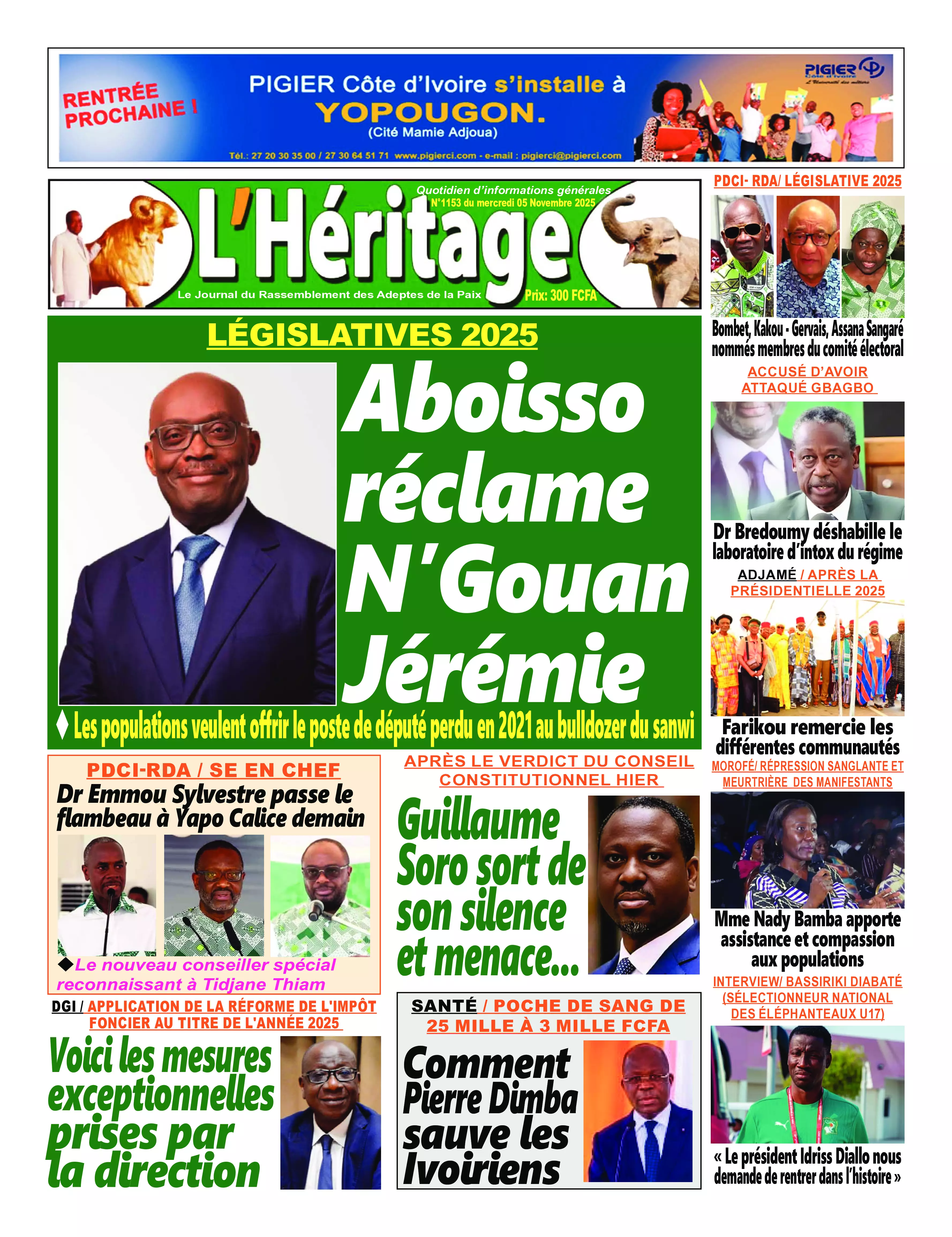 N° 1153 - 2025-11-05