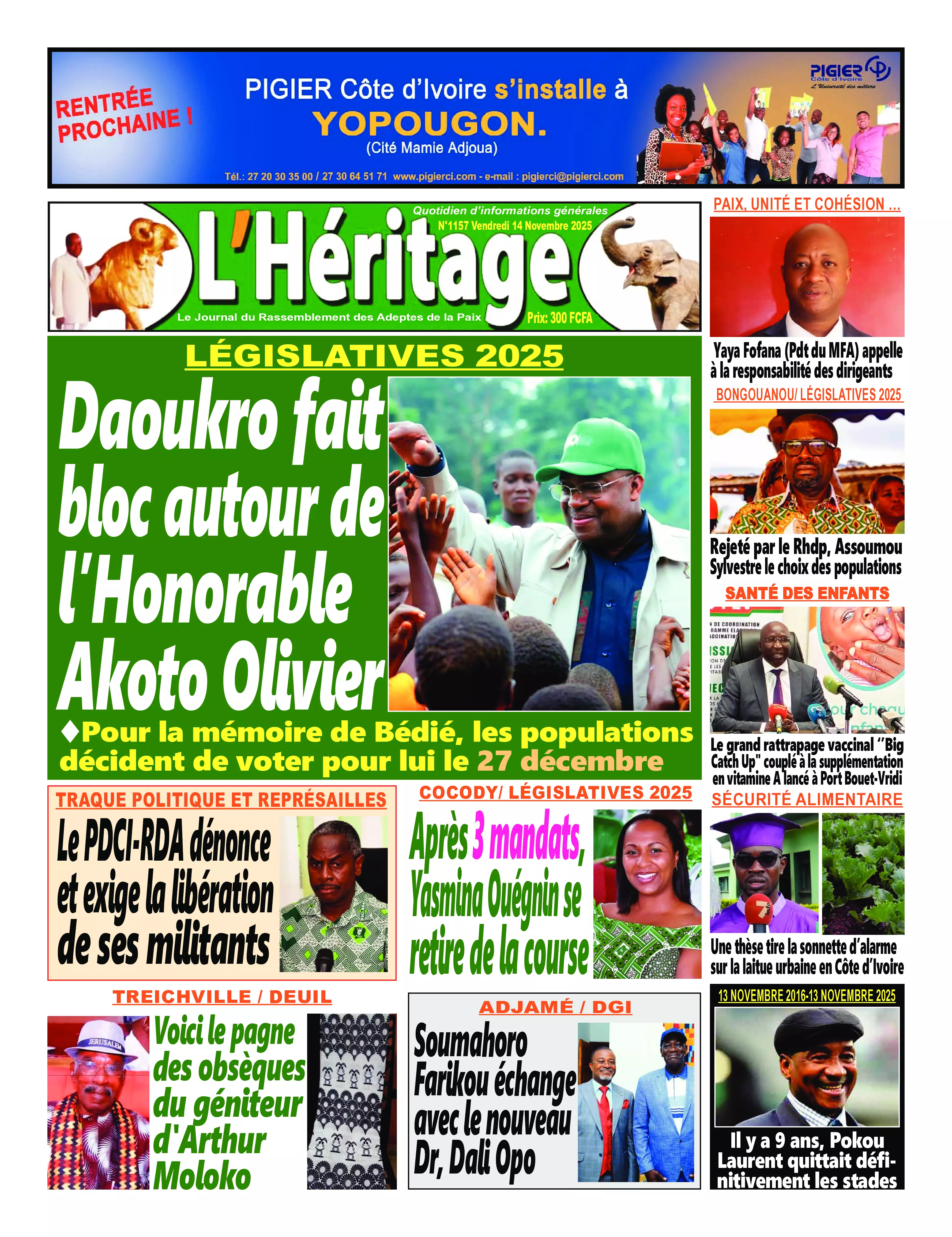 N° 1157 - 2025-11-14