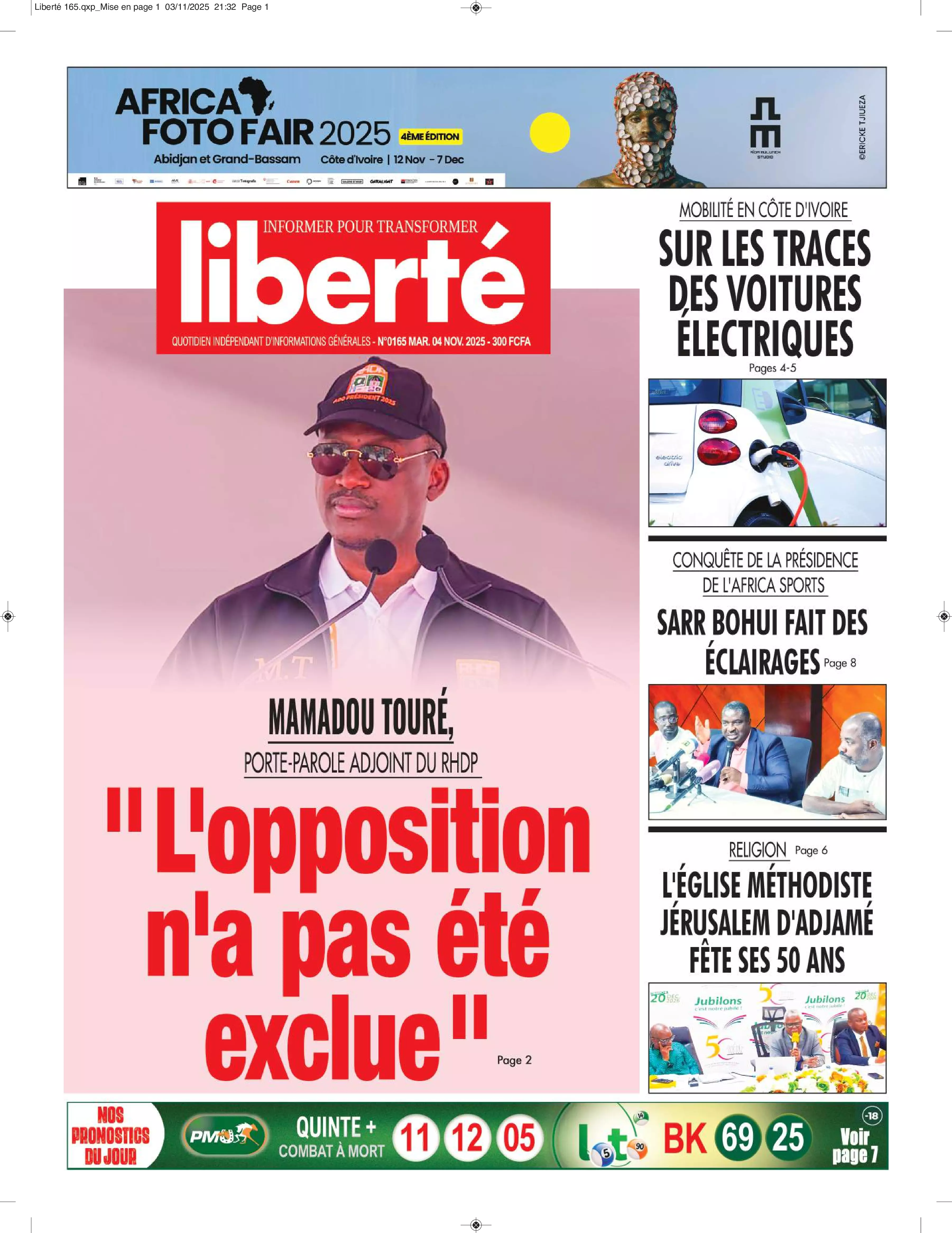 N° 165 - 2025-11-04