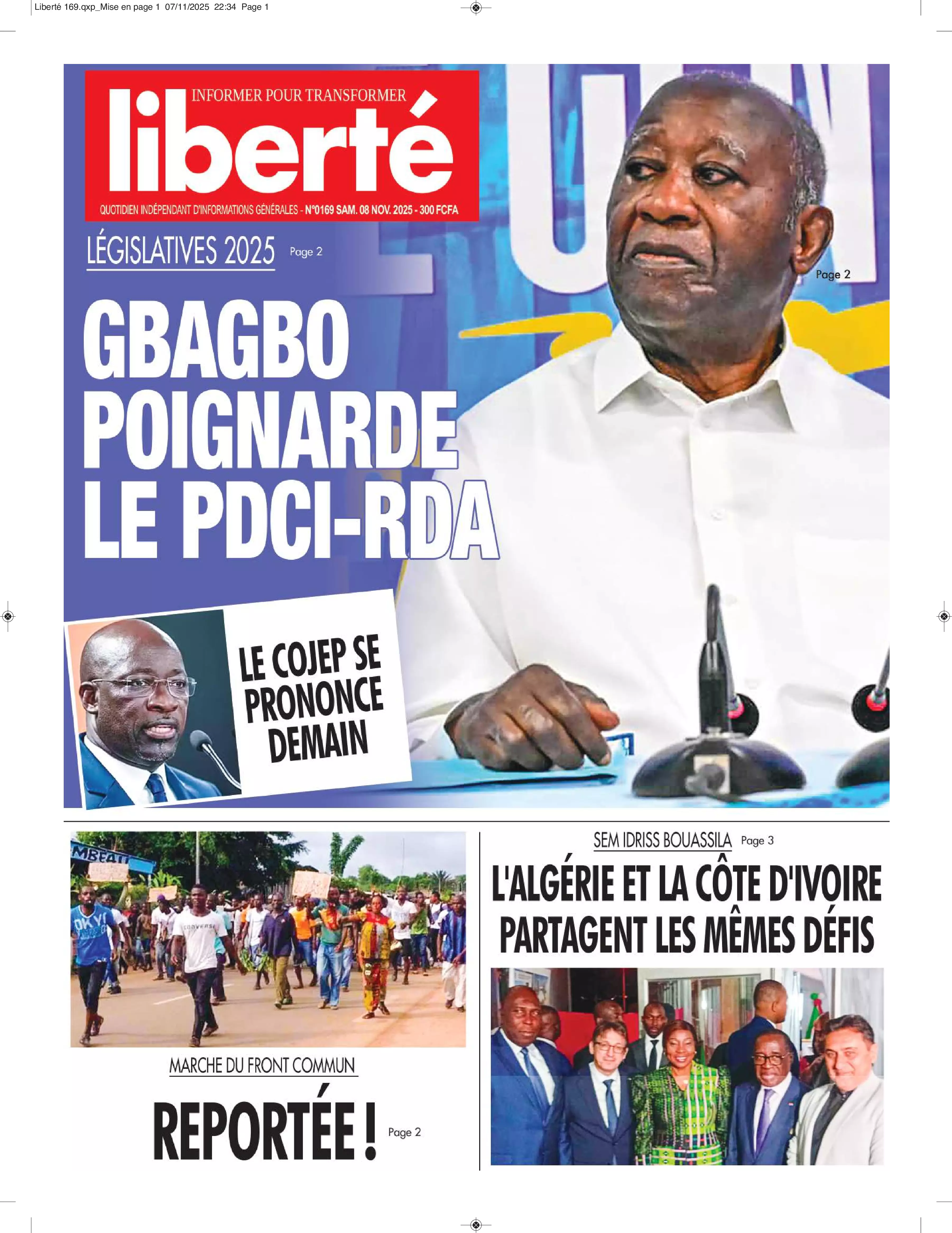 N° 169 - 2025-11-08